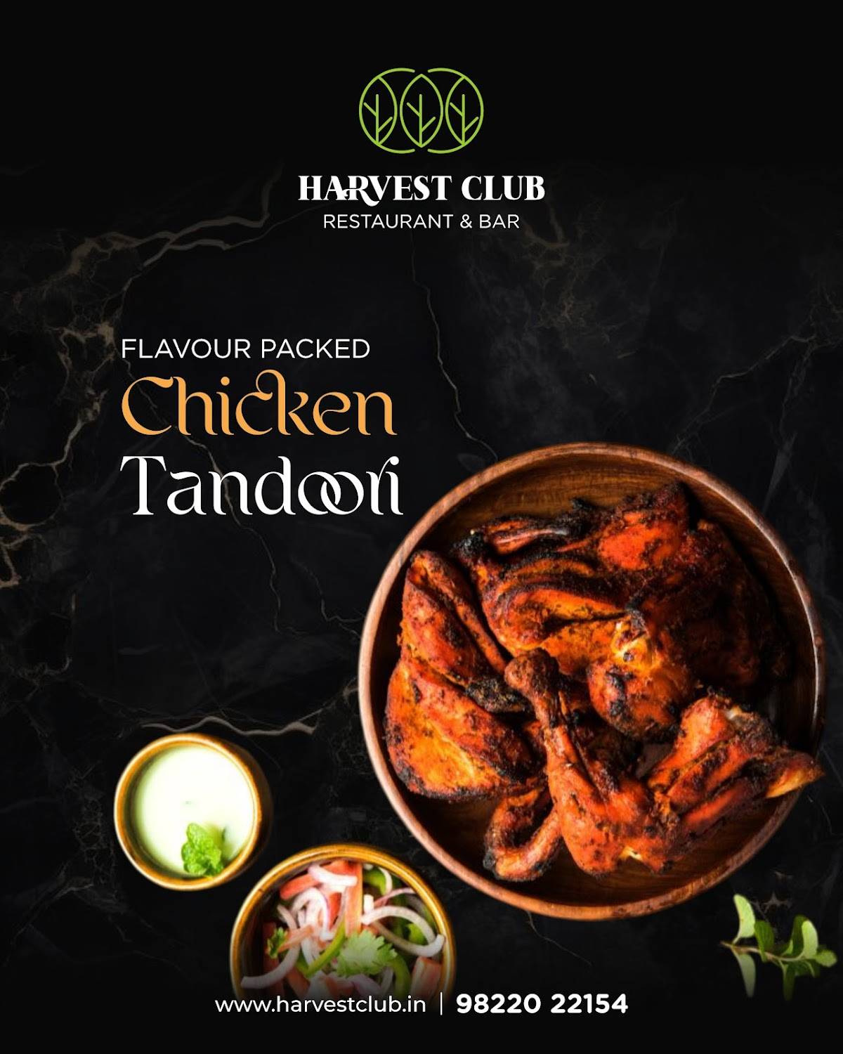 Harvest Club menu