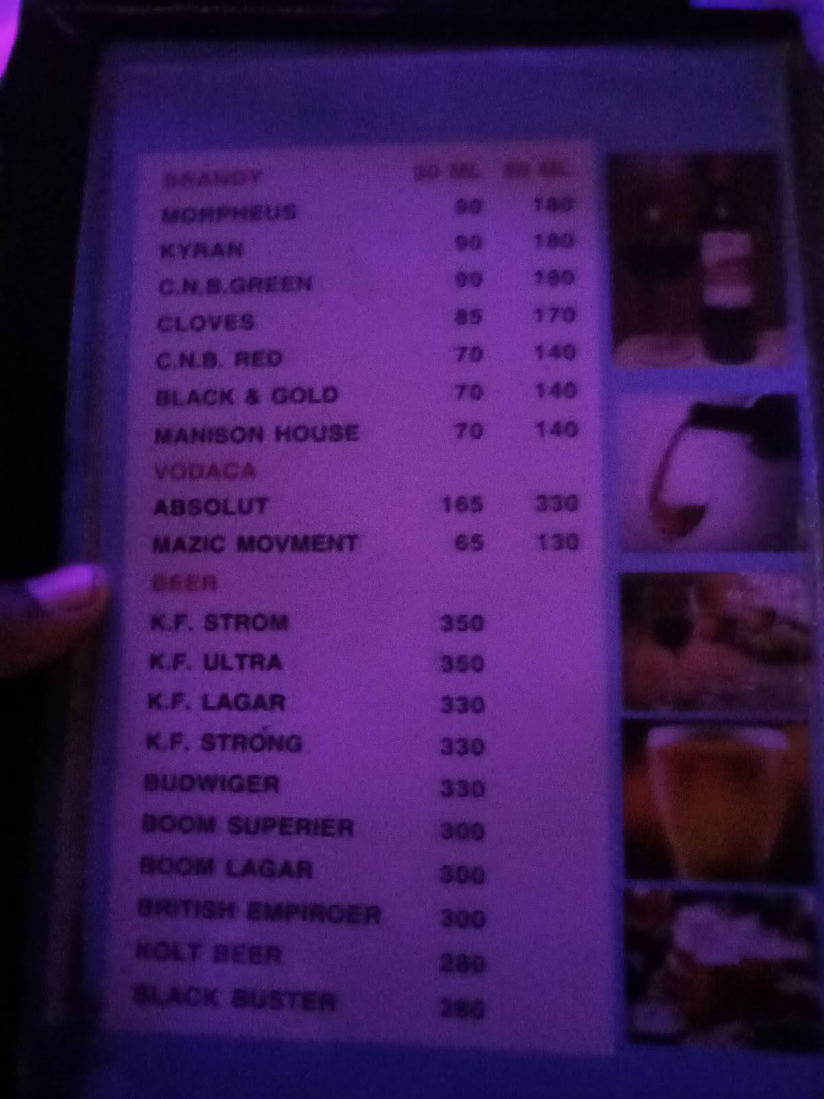 Himalaya Bar & Restaurant menu