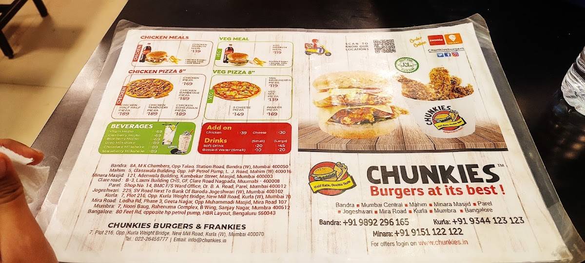 Hindustan Restaurant menu