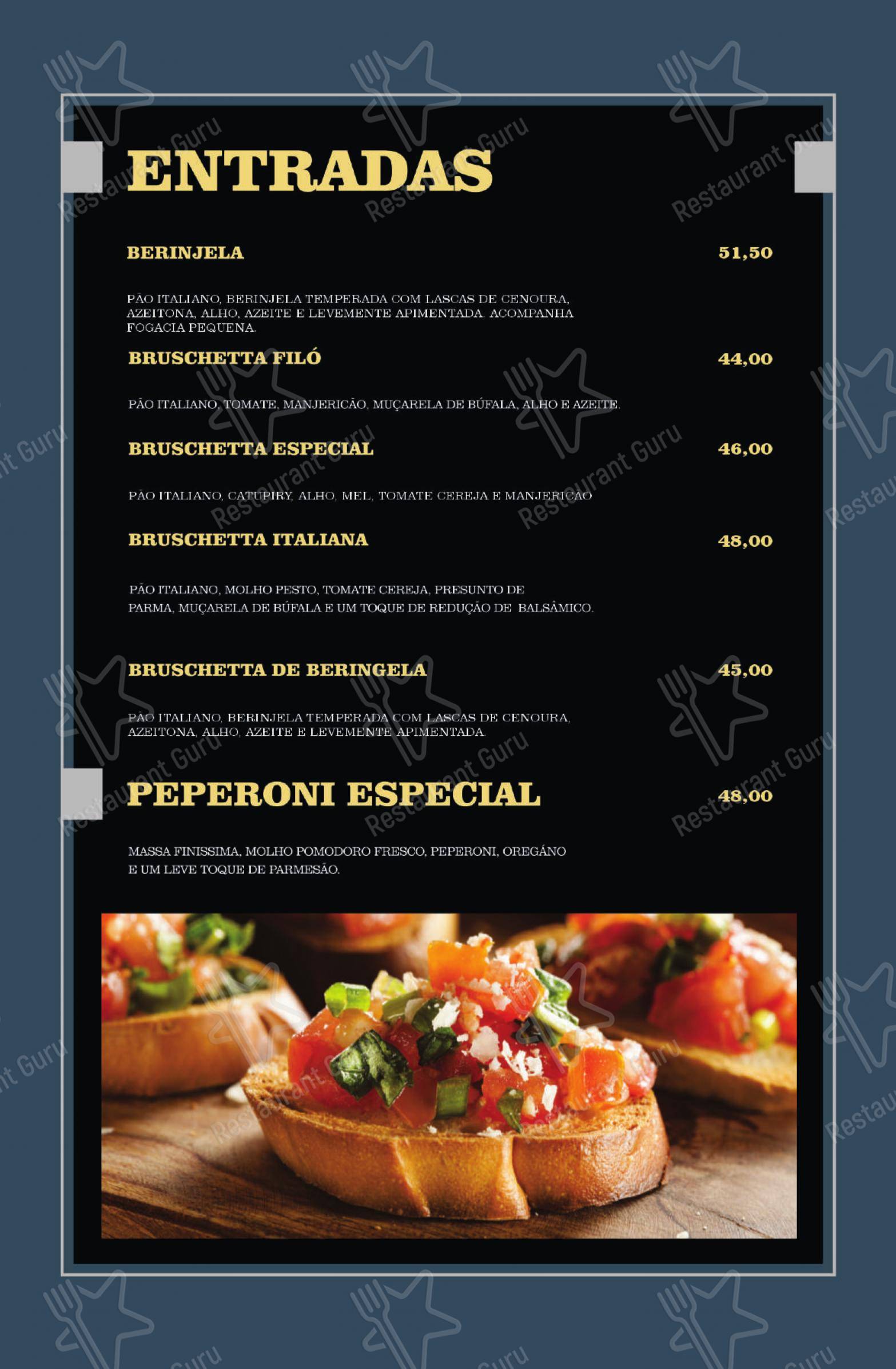 Hippo Pizza - Menu
