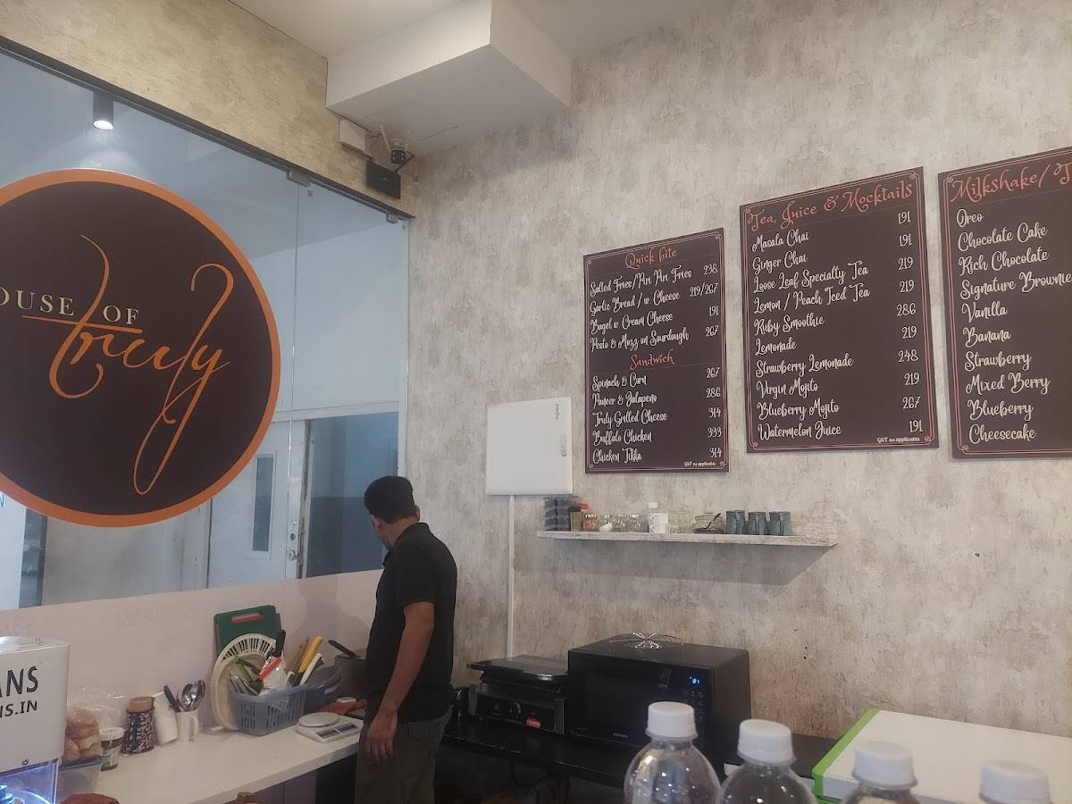 House of Truly (Sarath City Capital Mall) menu