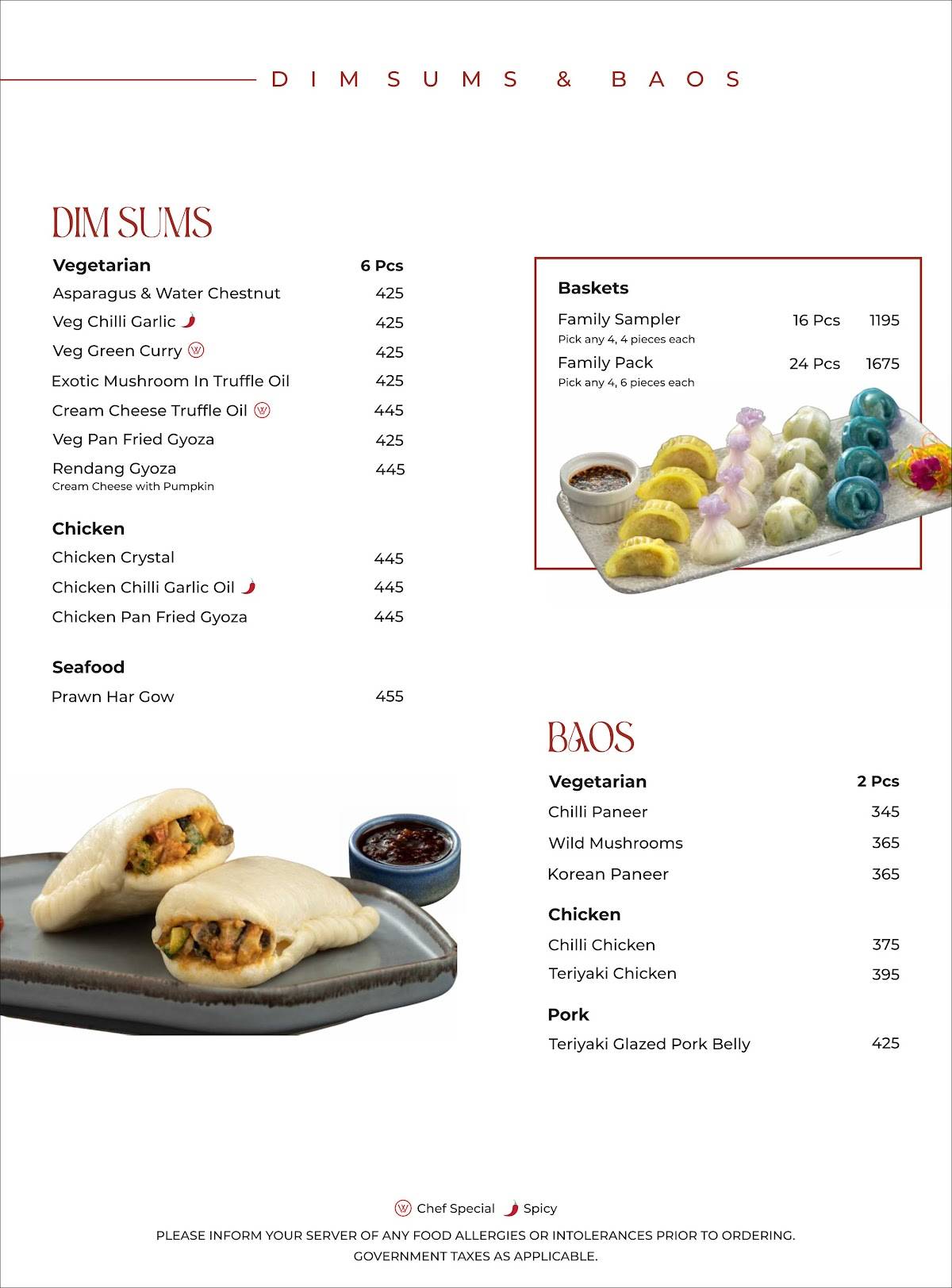 House of Wok, Mohali menu