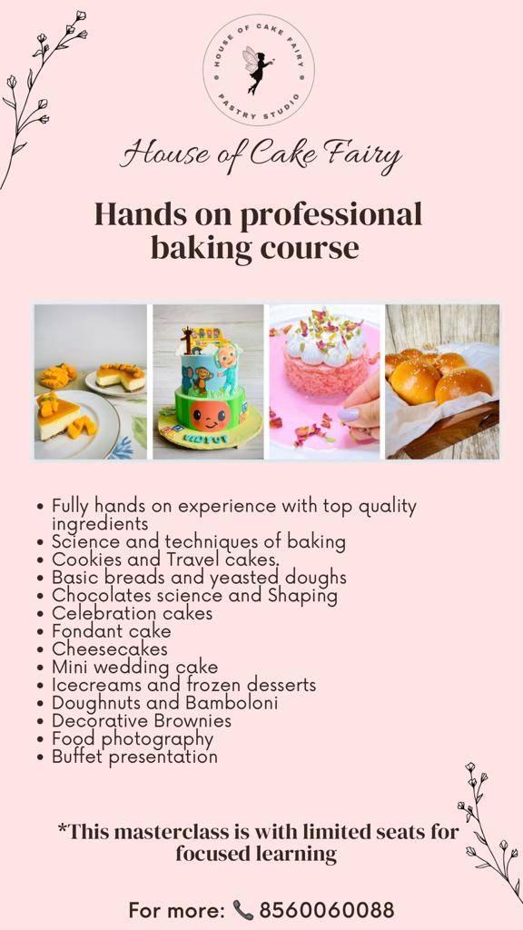 House of cake fairy menu