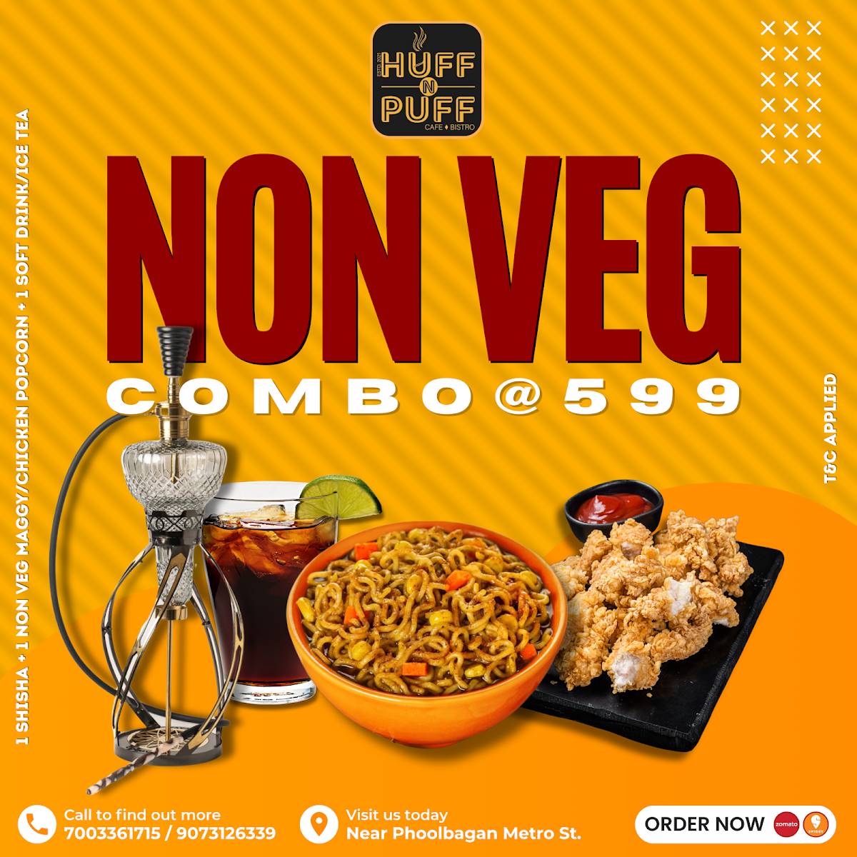 Huff N Puff menu