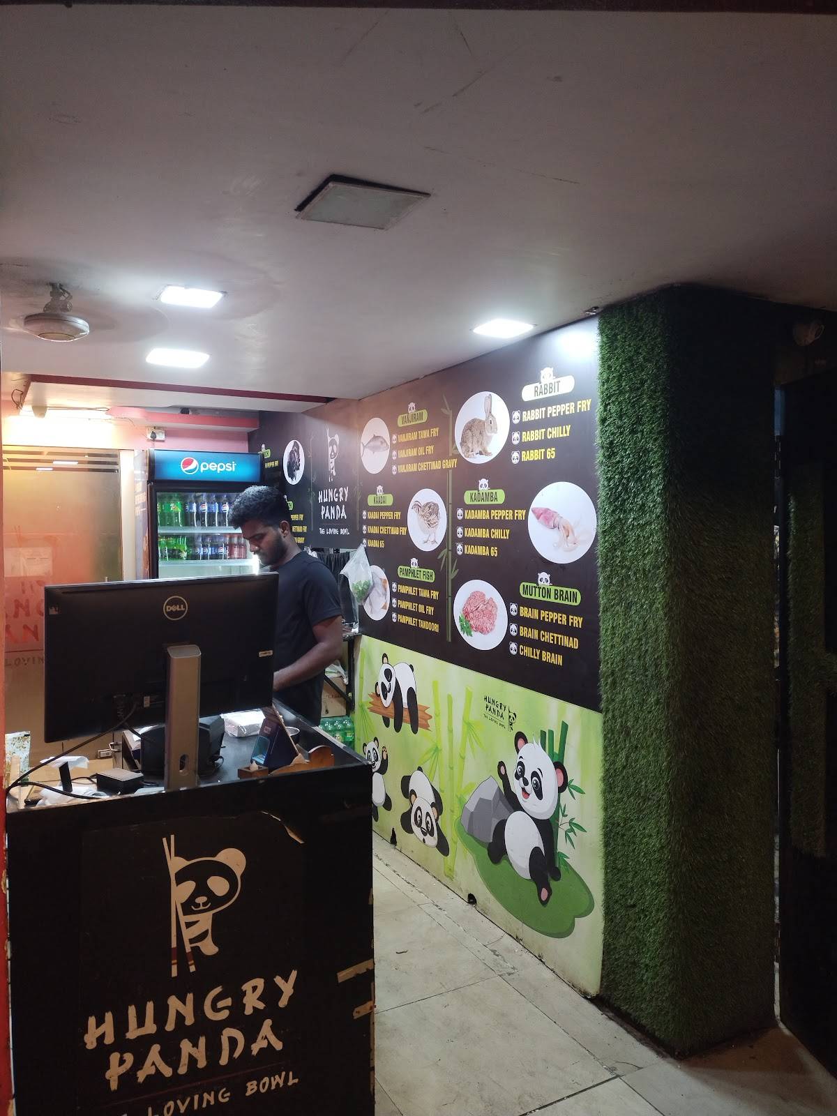 Hungry Panda OMR menu