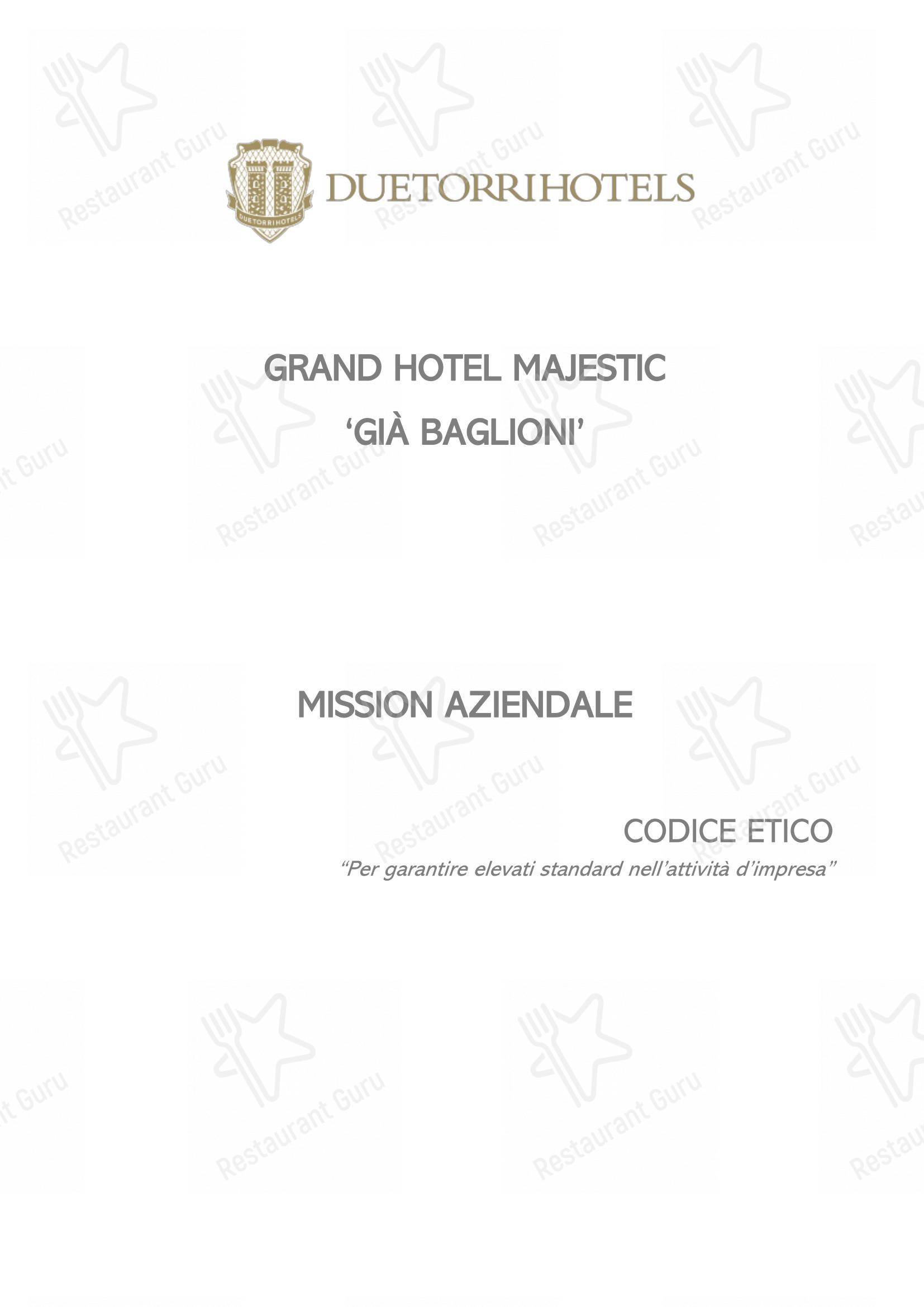 Takeaway Menu per I Carracci in Bologna