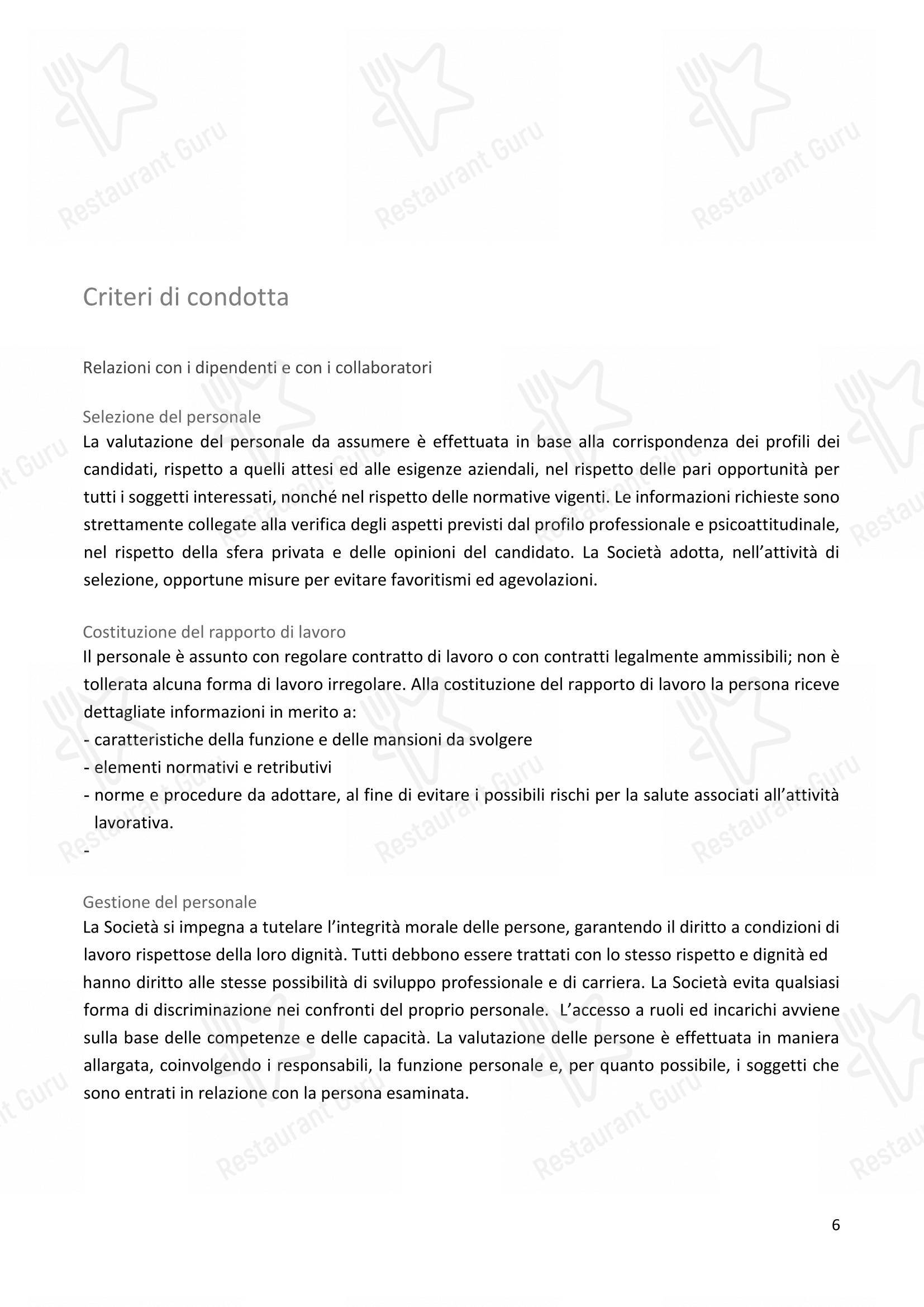 Menu di I Carracci - Takeaway Menu