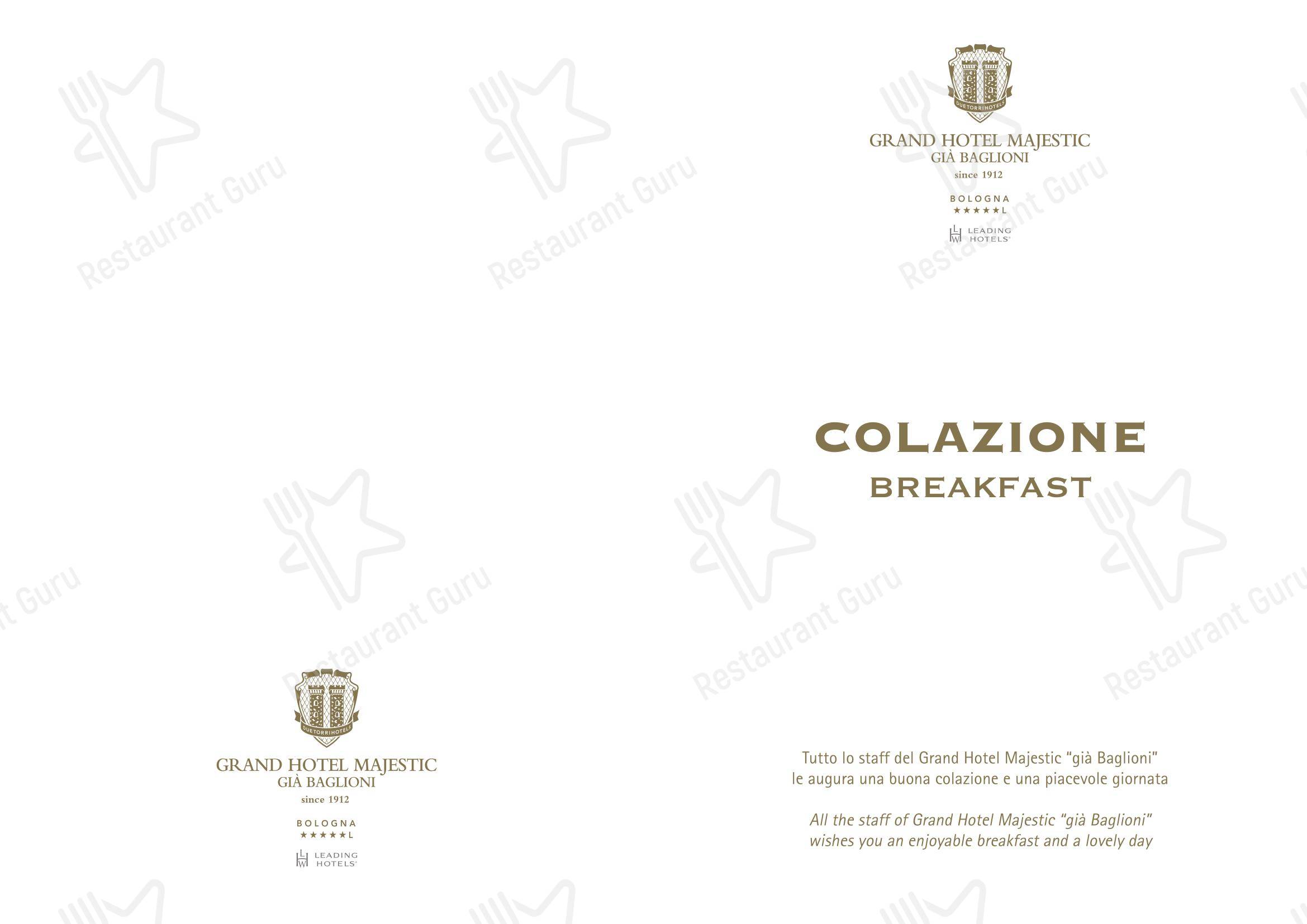 Lunch Menu per I Carracci ristorante