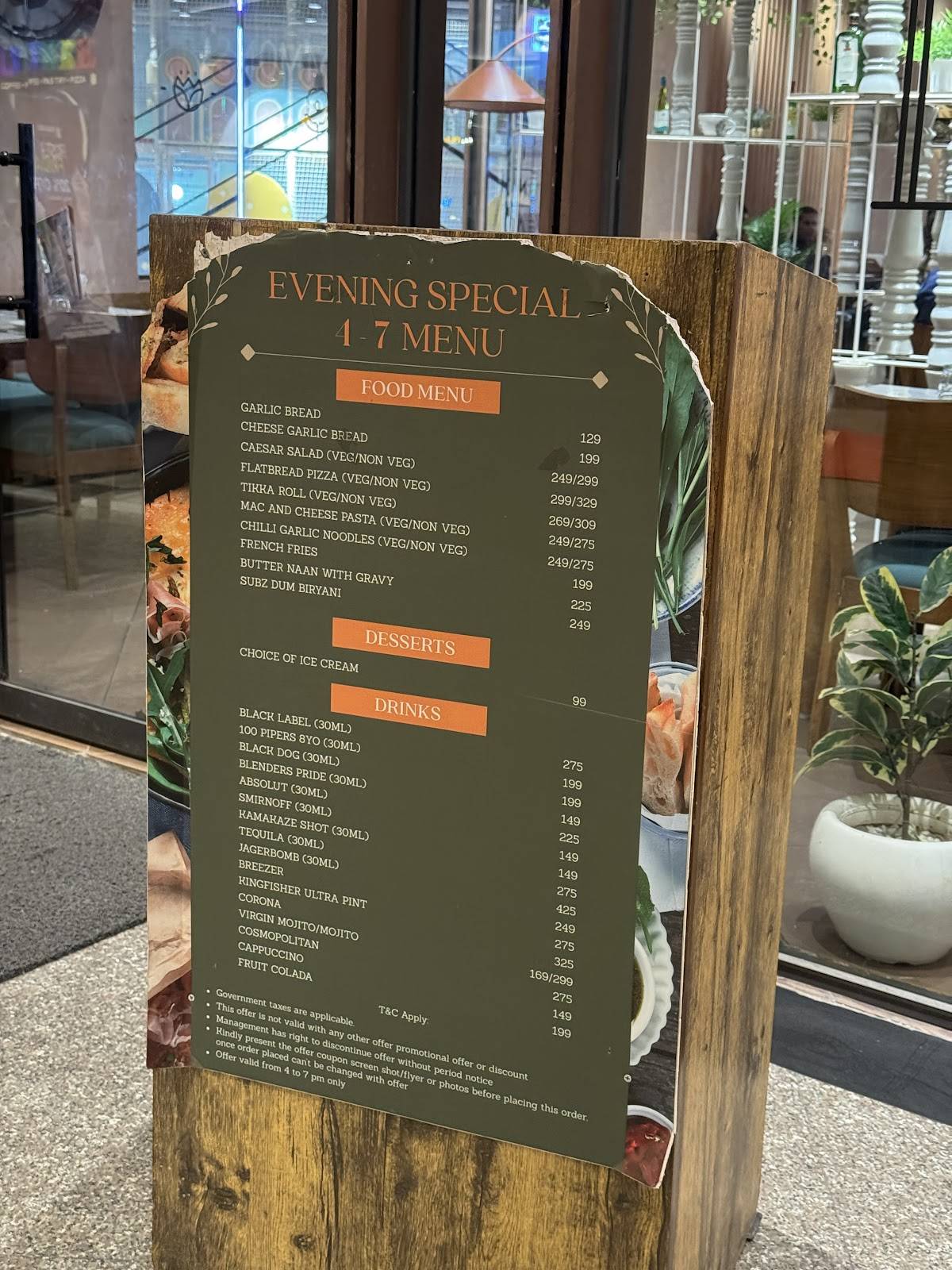 INARI menu
