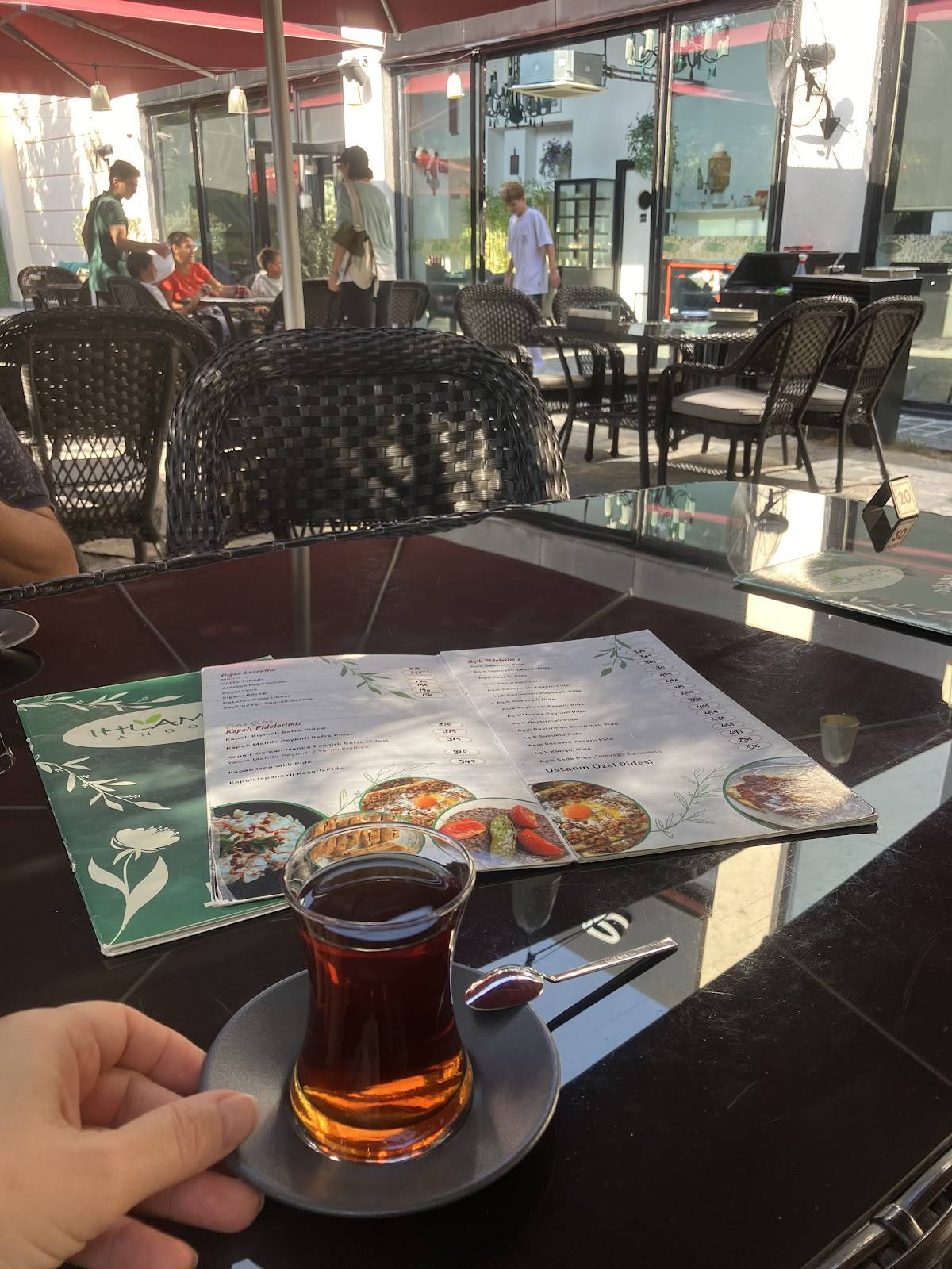 Menu at Ihlamur Angora, Ankara