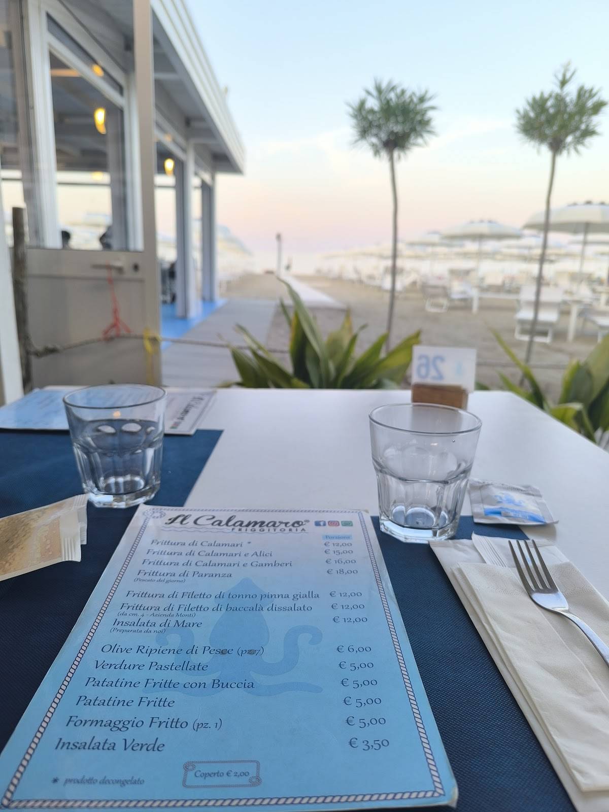Menu di Il Calamaro Friggitoria 