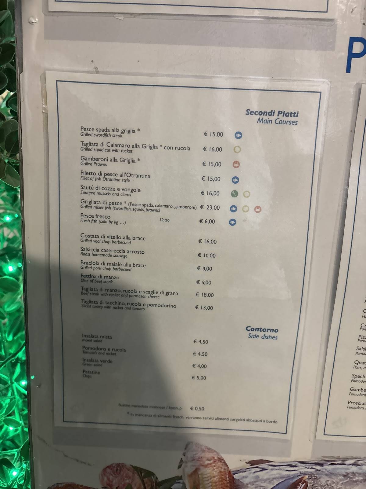 Menu di Il Ghiottone 