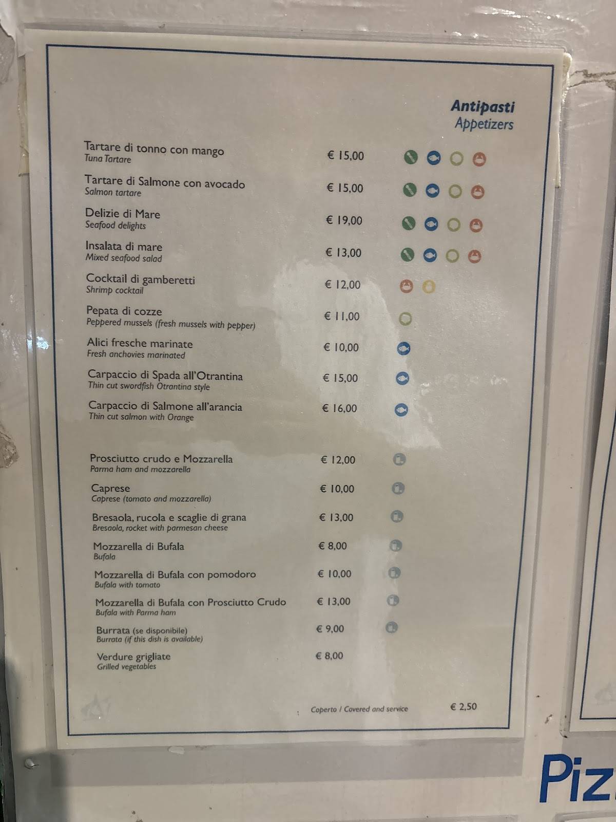 Menu di Il Ghiottone 