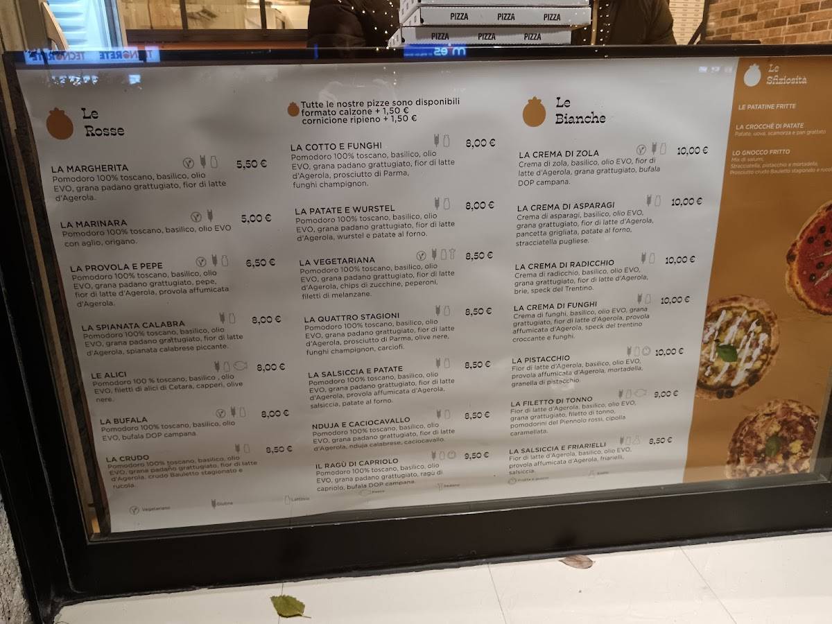Menu di Il pizzificio 