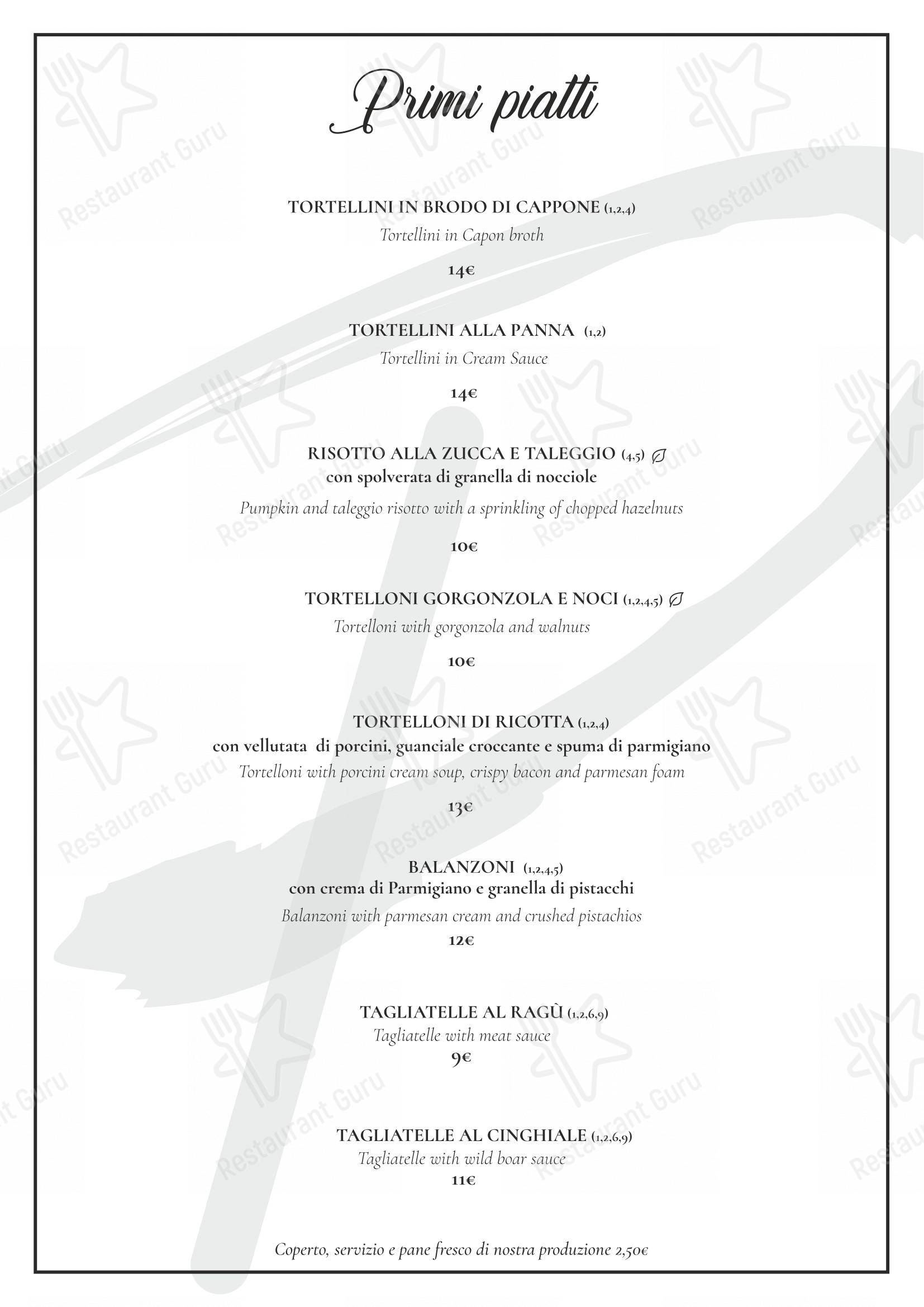 Menu di Il Ponte Ristorante e Pizza Romana - Menu