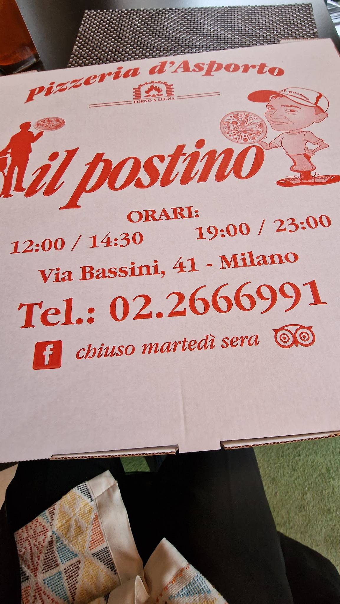 Menu di Il Postino 