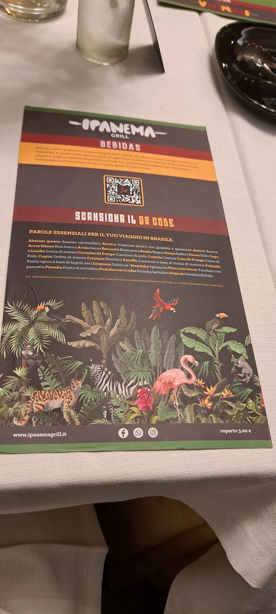 Menu di Ipanema Grill 
