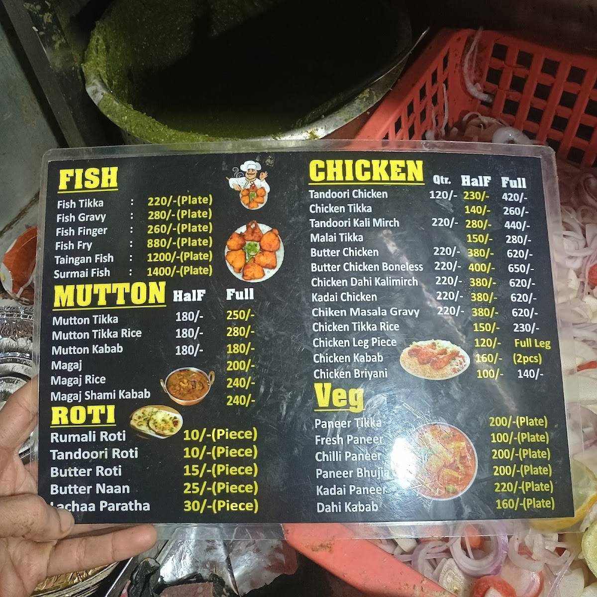 Jeet Fish & Chicken Corner menu