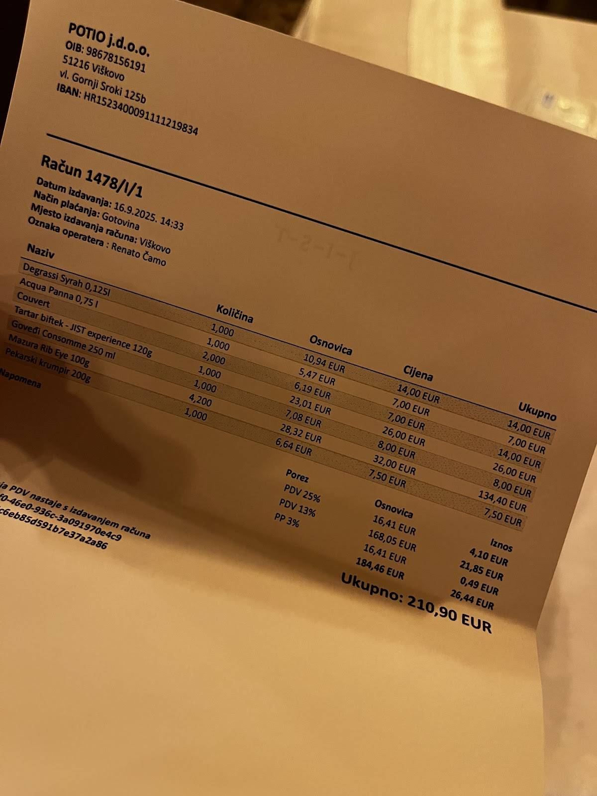 Menu di Jist 