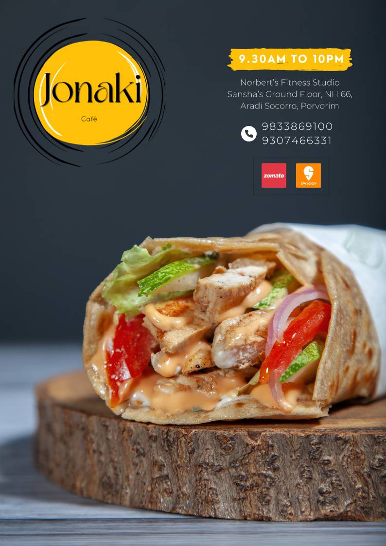 Jonaki Cafe menu