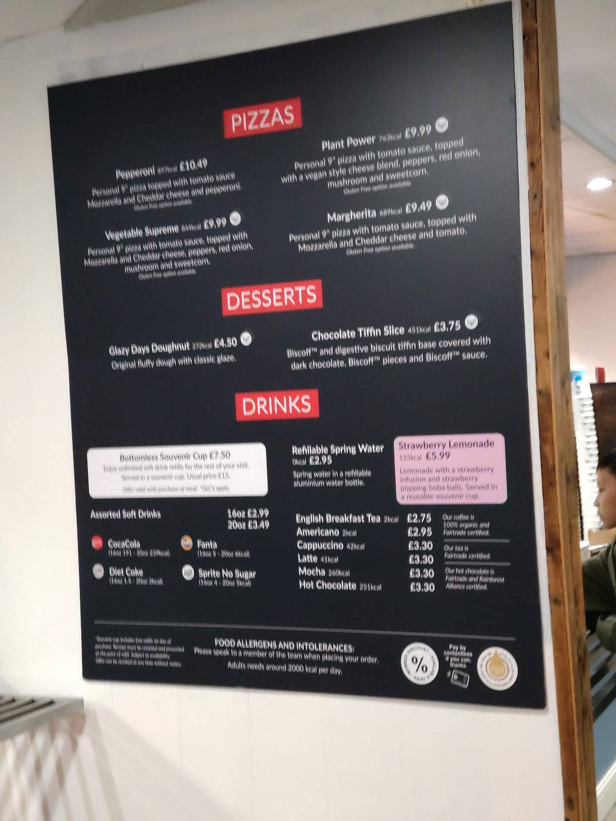 Menu at June #39 s Food Court restaurant Chester