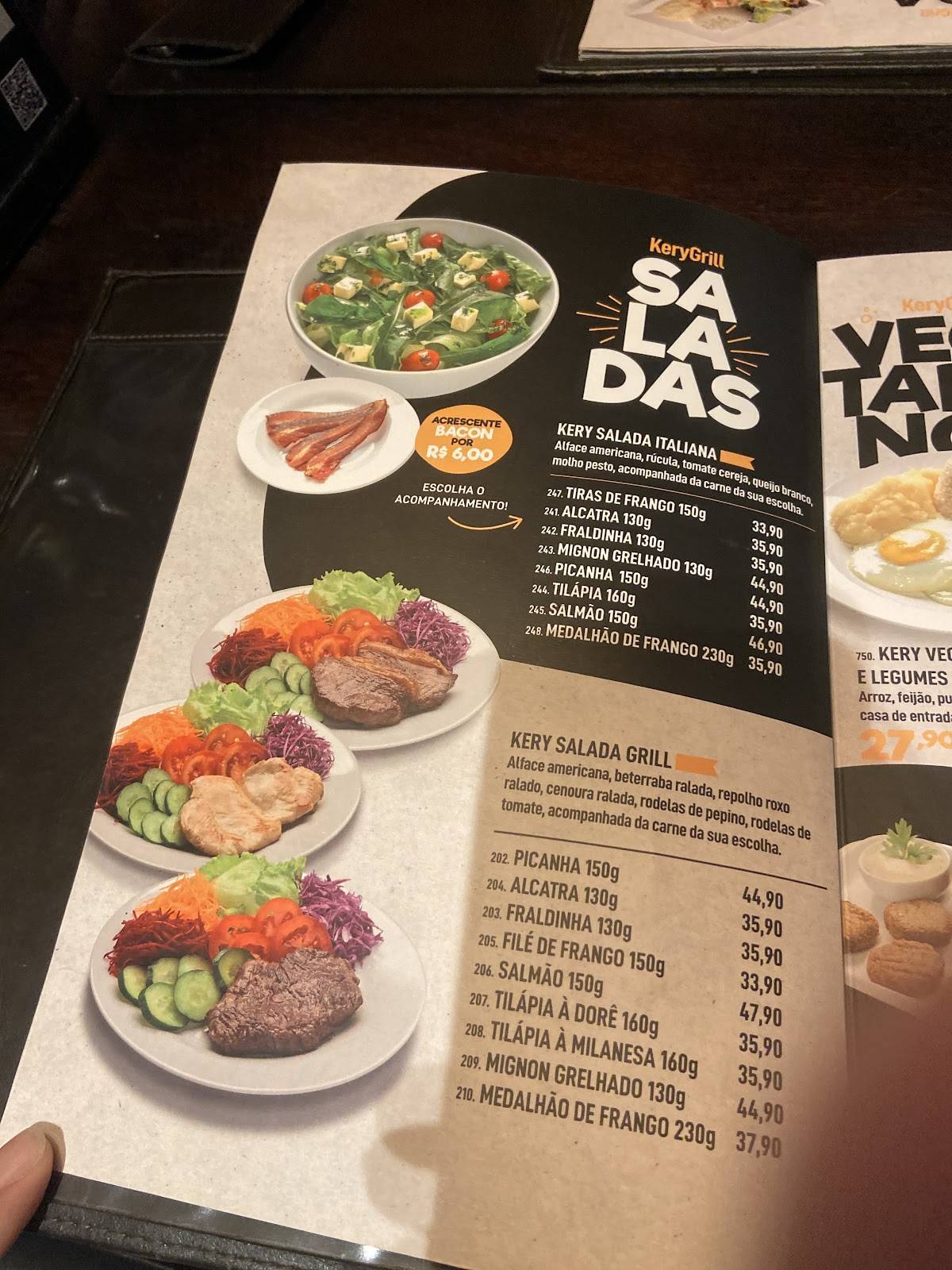 LDN Grill cardápio