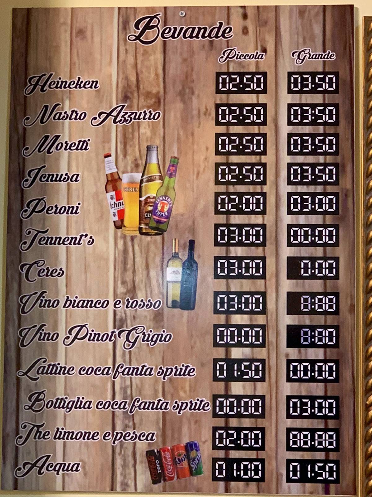 Menu di Kebab House di Samih 