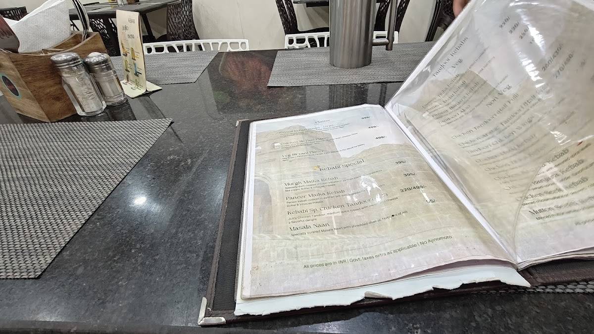 Kebabi menu