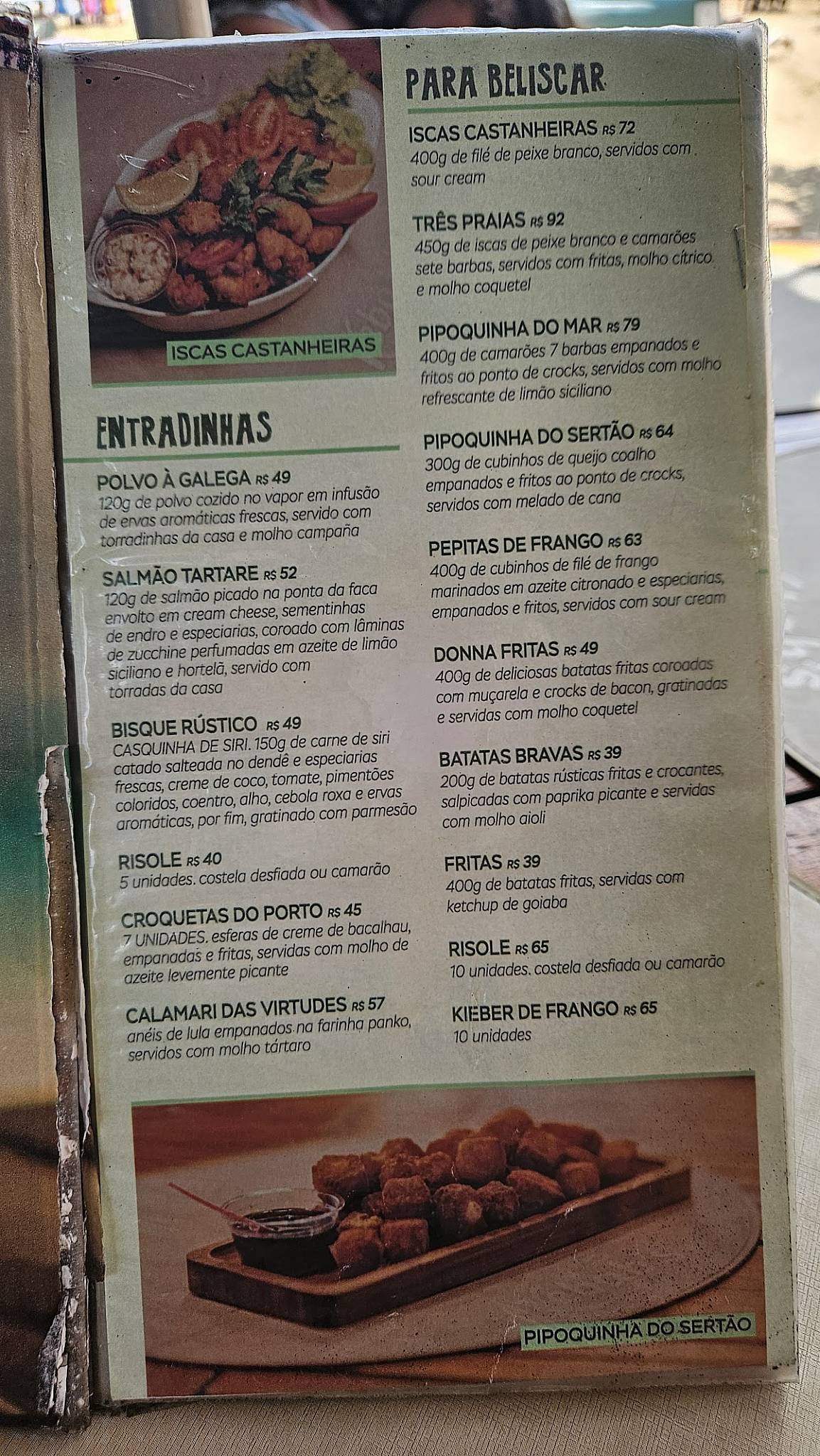 Kebab's Praia cardápio