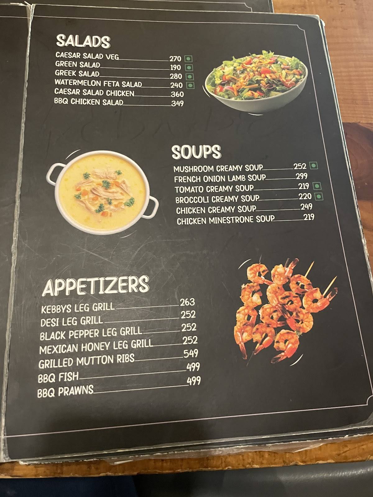 Kebarbiq menu