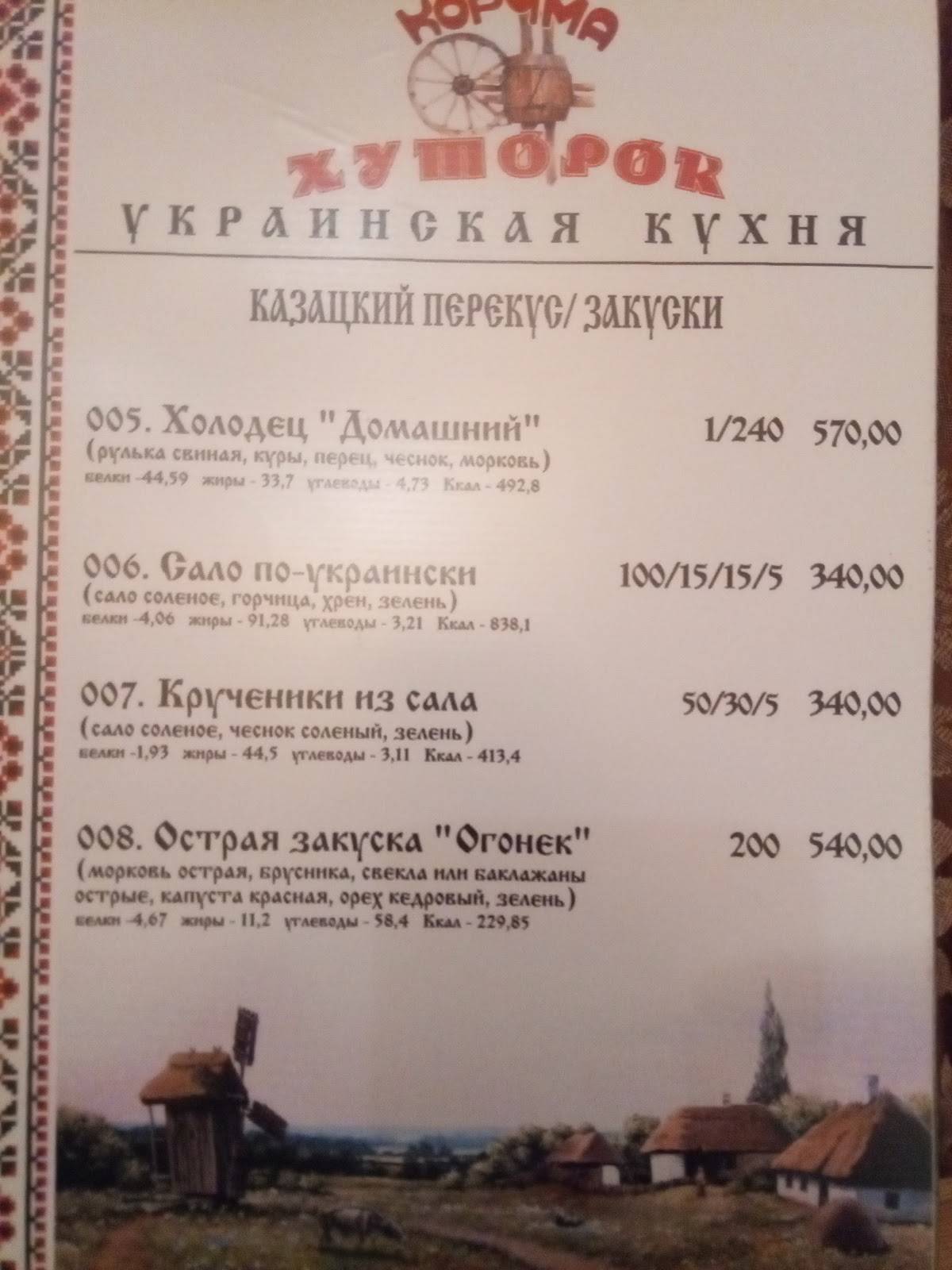 Кафе хуторок димитровград