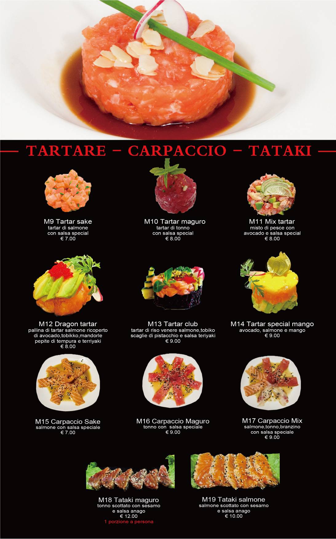 Menu di King Sushi 