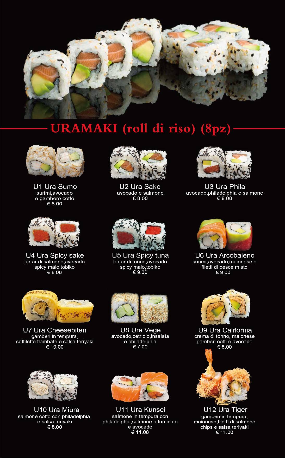 Menu di King Sushi 