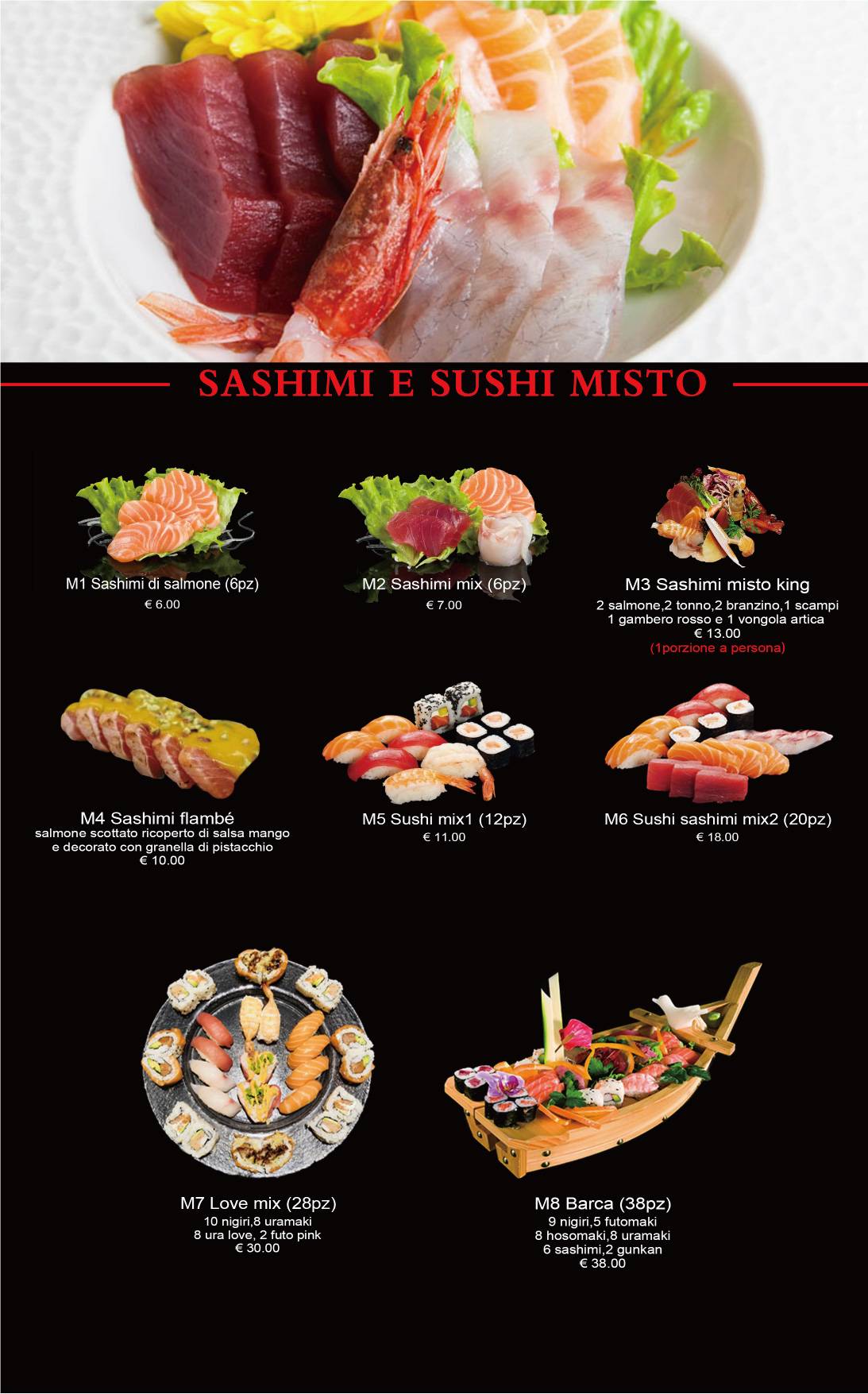 Menu di King Sushi 