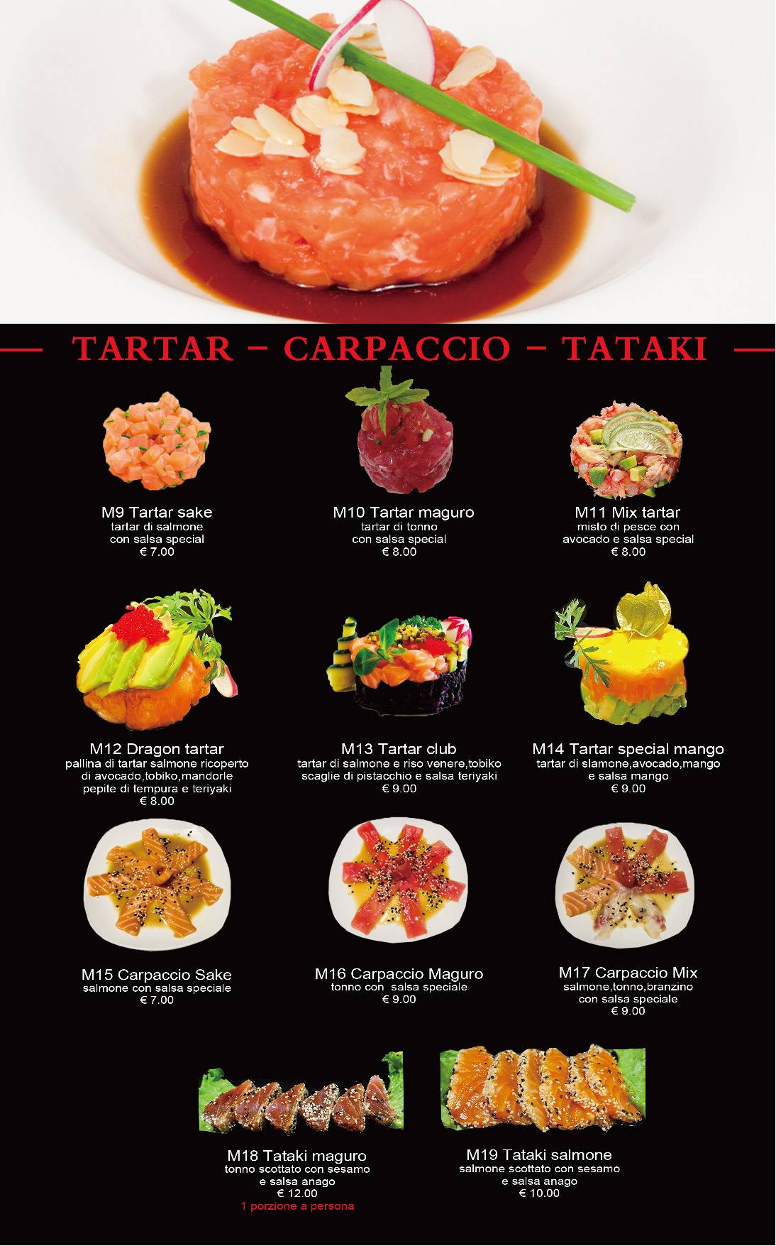 Menu di King Sushi 