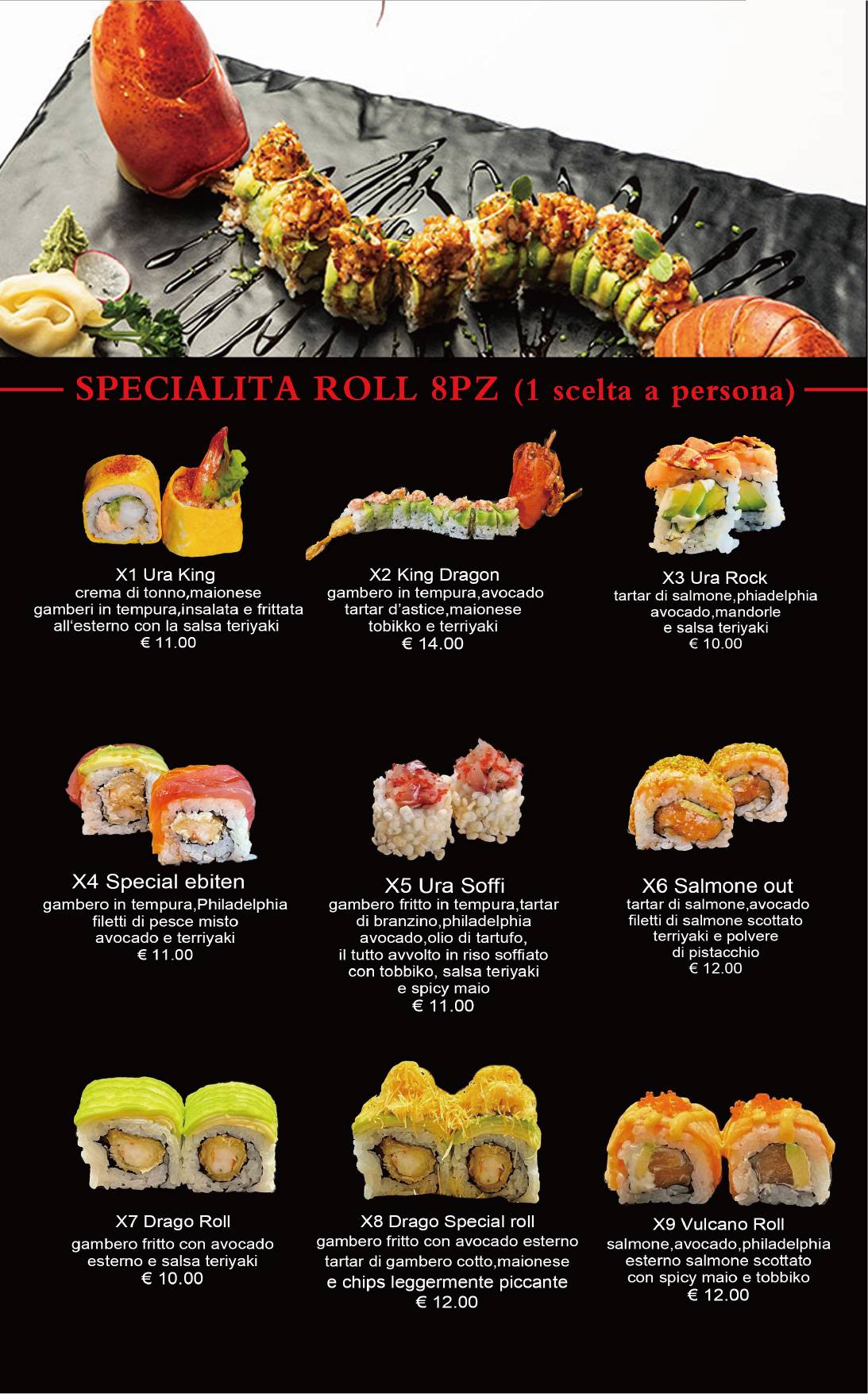 Menu di King Sushi 