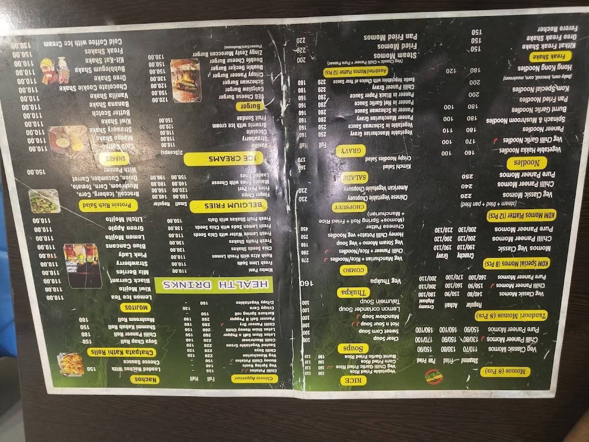 Kingdom Of Momos JANIPUR(MANGOJANIPUR) menu