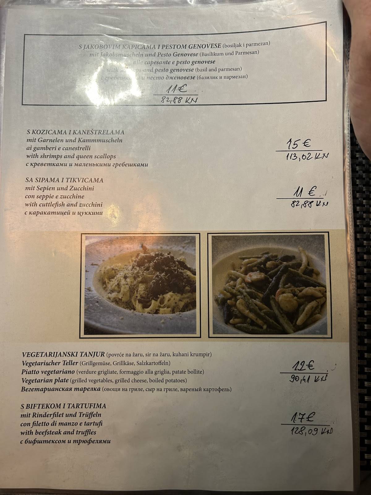Menu di Kod Marice 