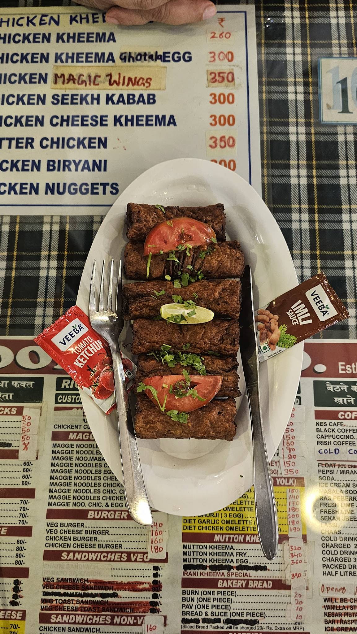 Koolar & Co menu
