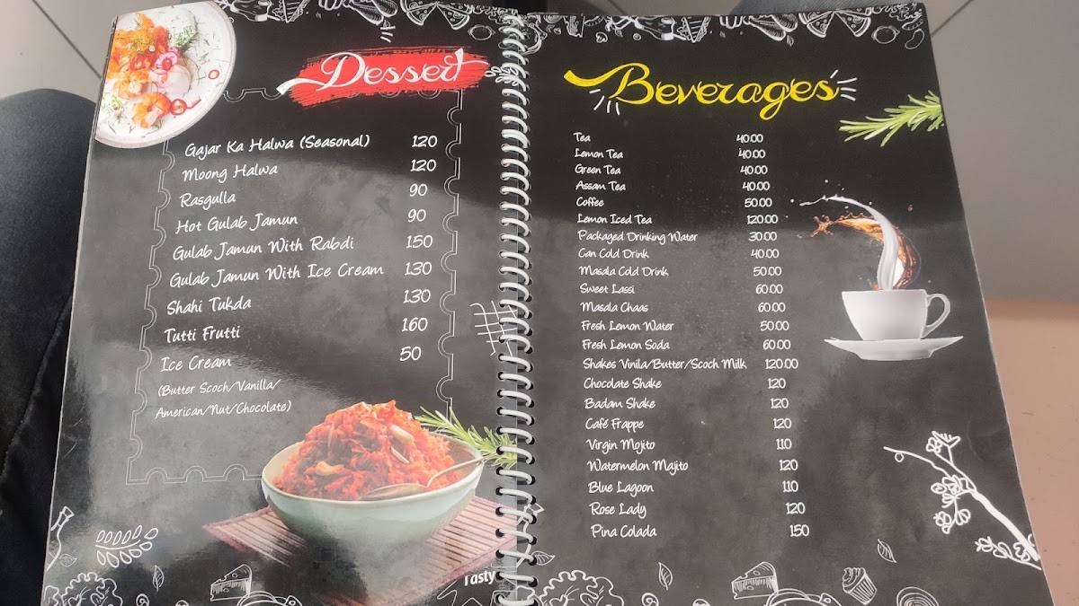 Pink Door menu