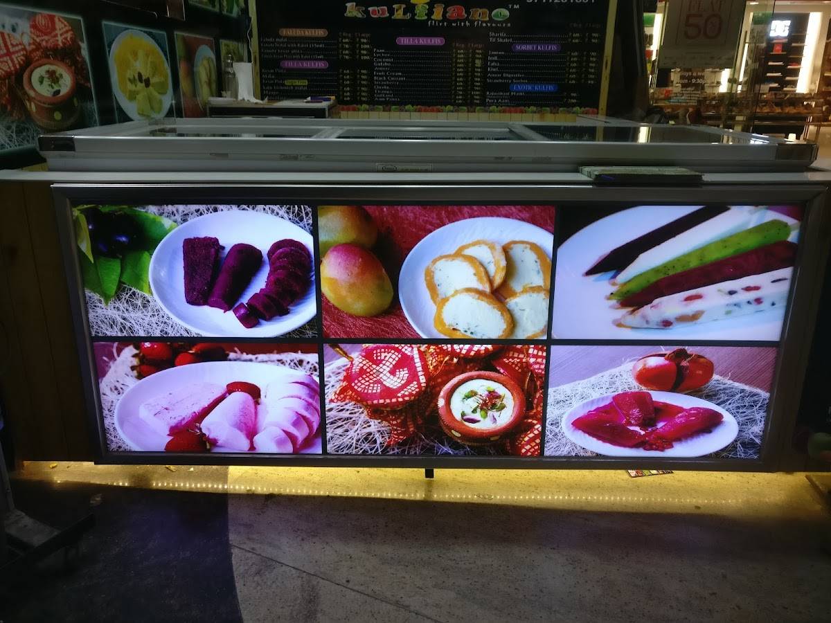 Kulfiano menu