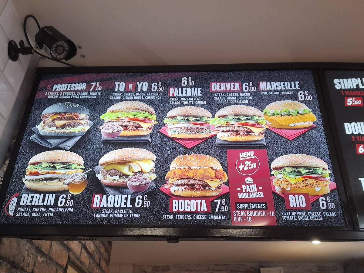 Menu de LA CASA DEL PROFESSOR