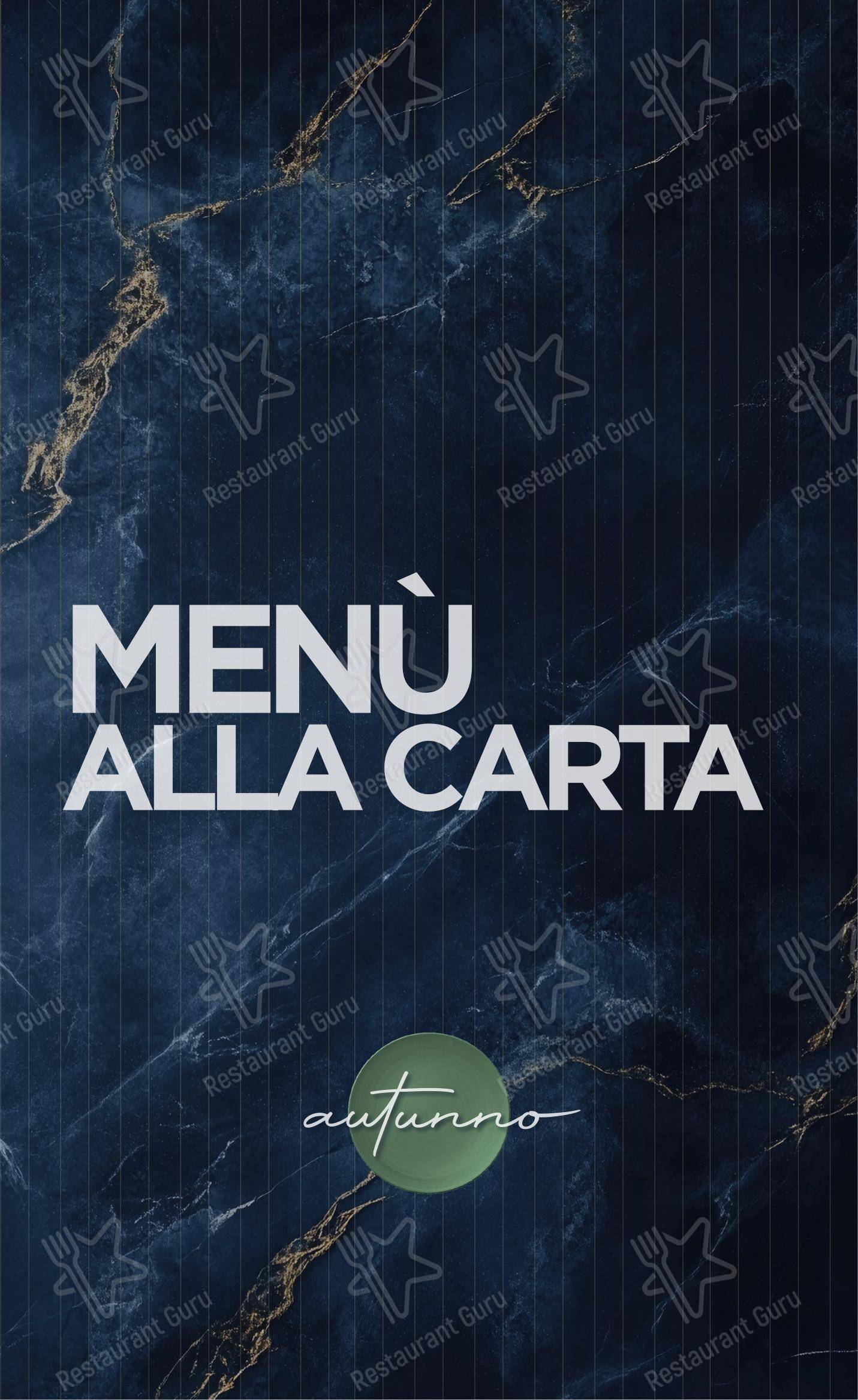 L'Amarena Ristorante ai Campiani in Cellatica - Menu
