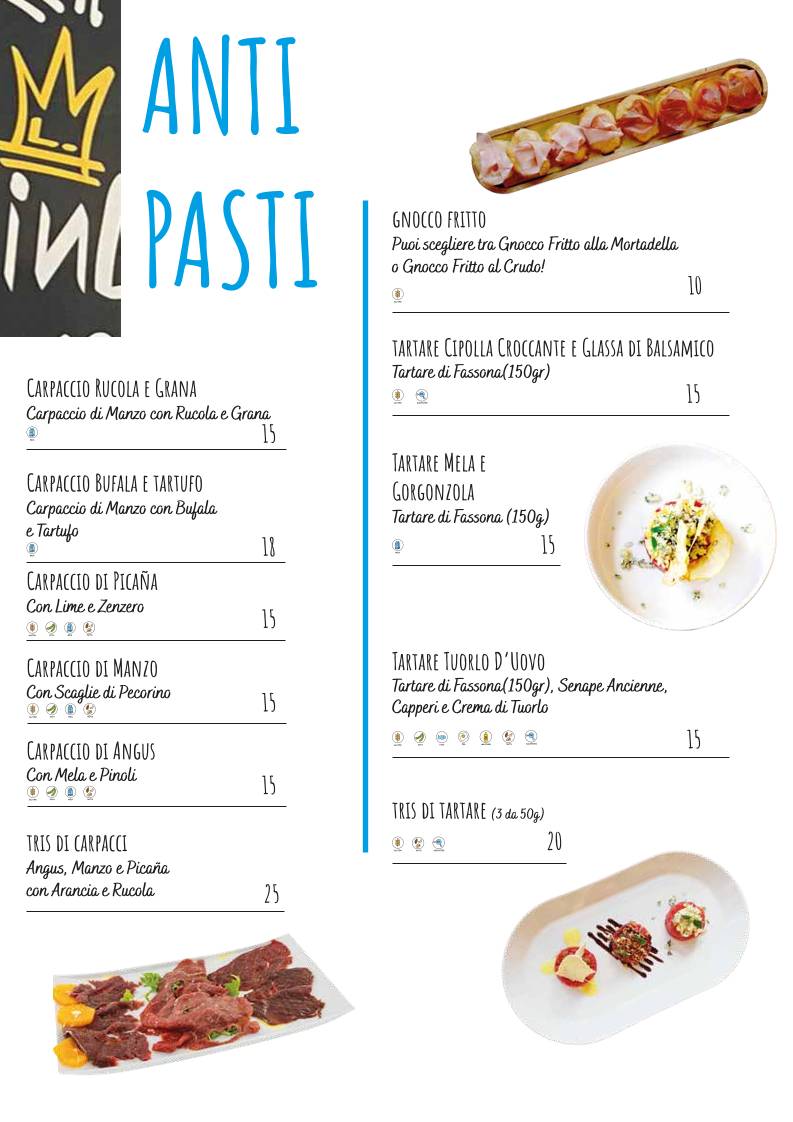 Menu di Spapizar Al Vicolaccio 