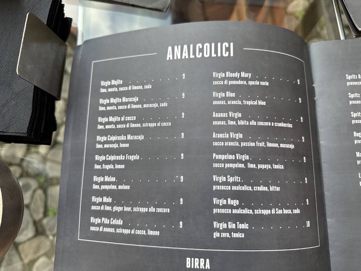 Menu di L'Archivio 