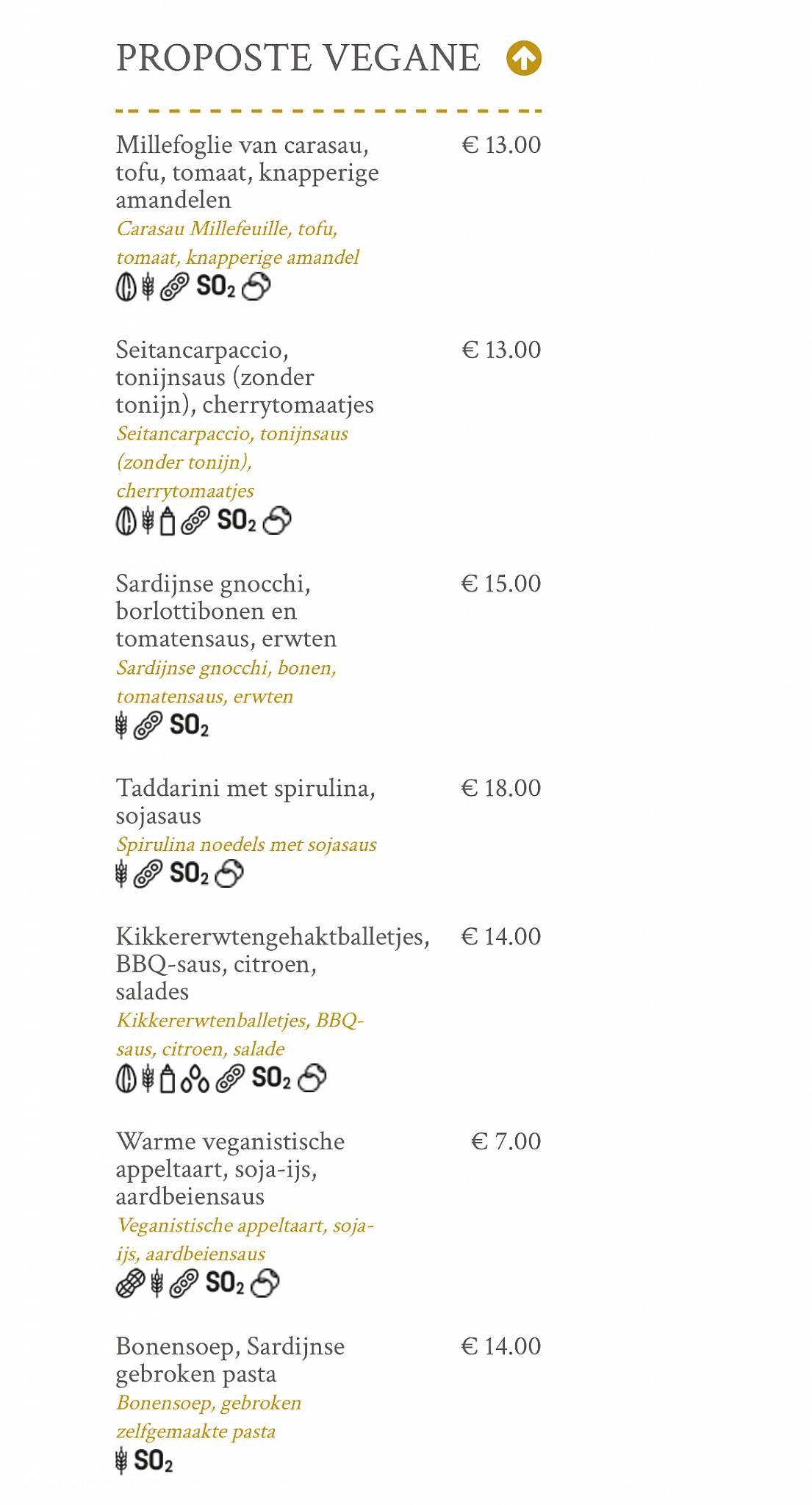 Menu di L'M Ristorante 