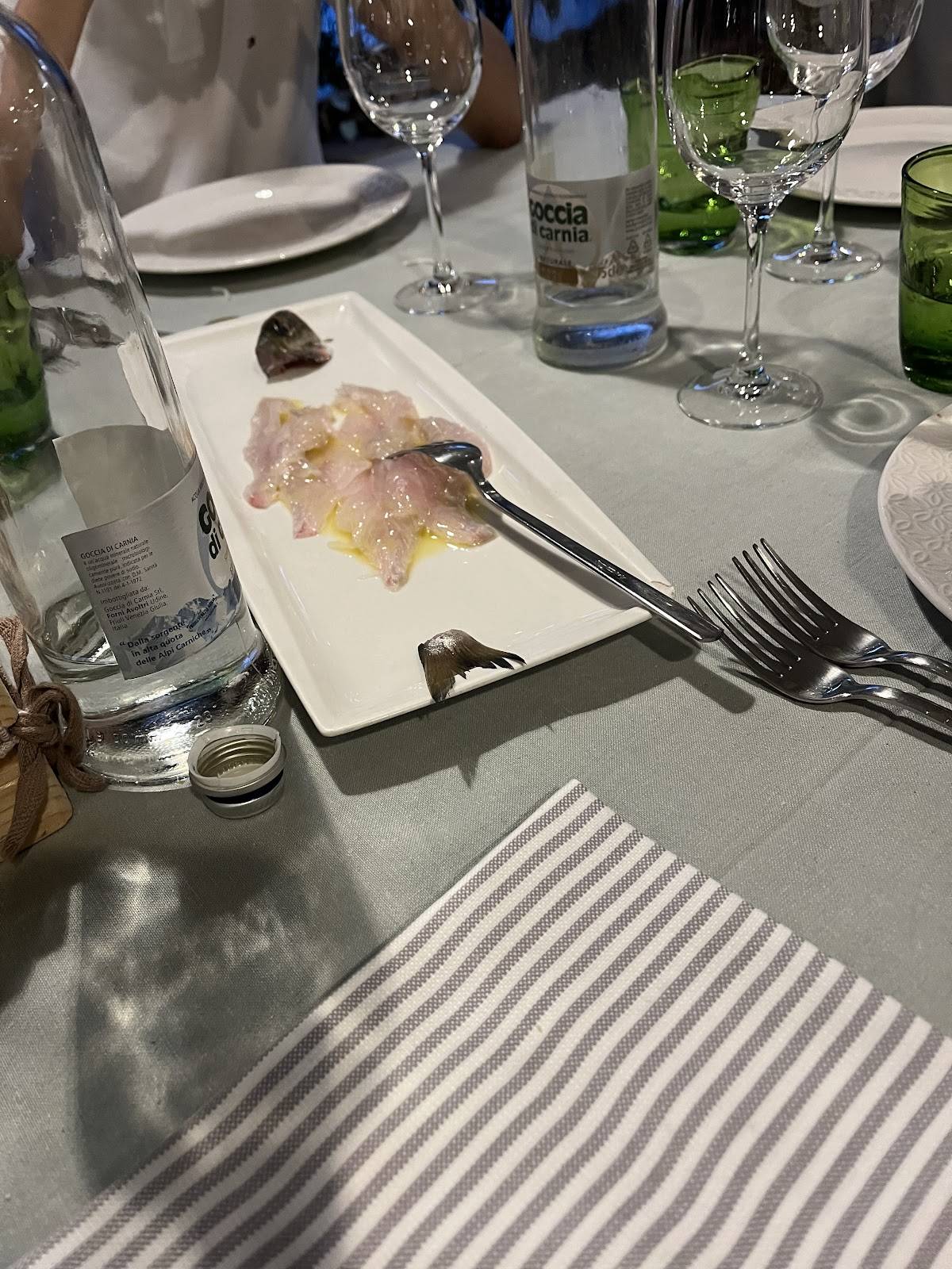 Menu di La Forcola 