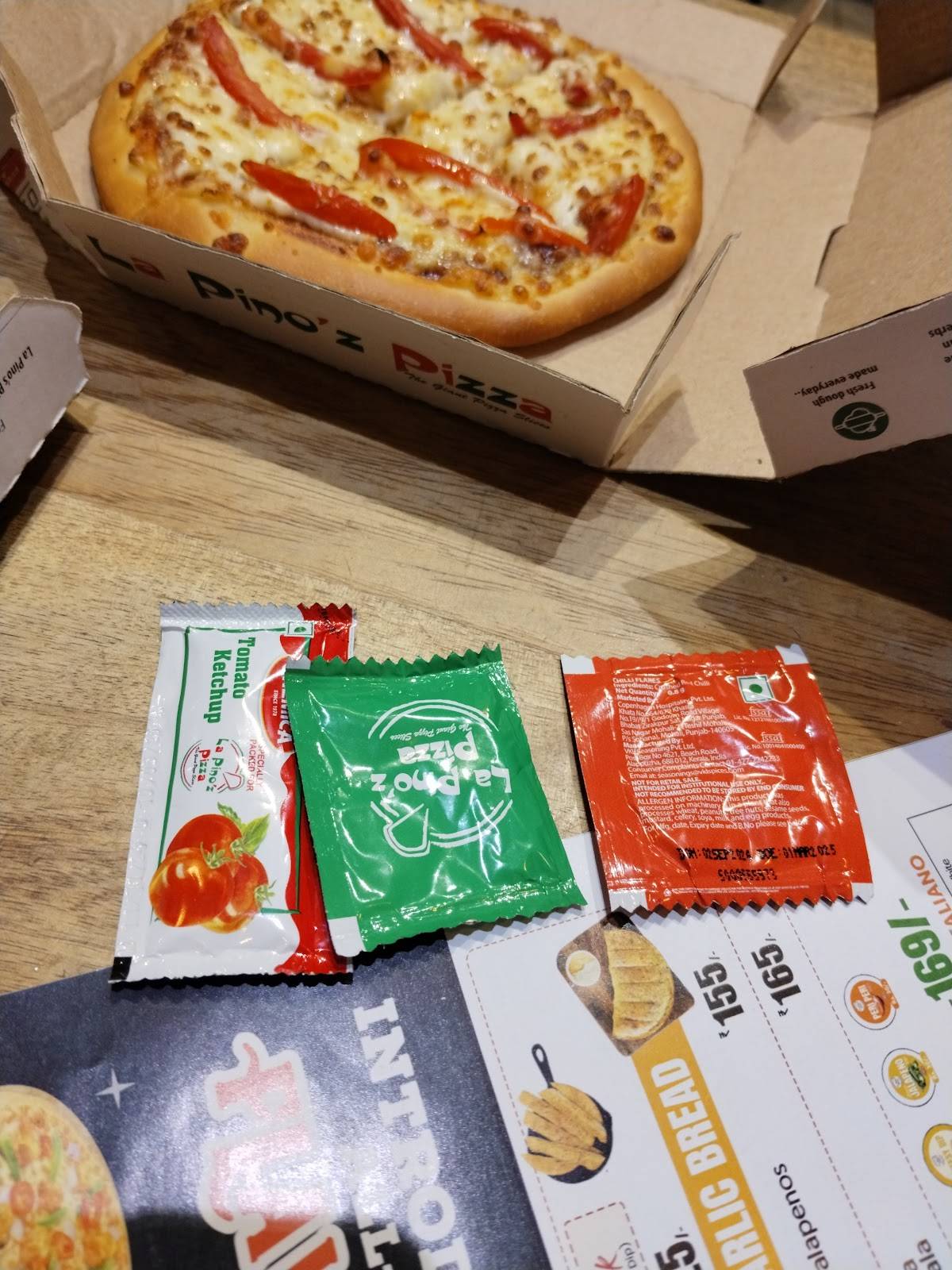 La Pino'z Pizza -Ghodasar, Ahmedabad, menu