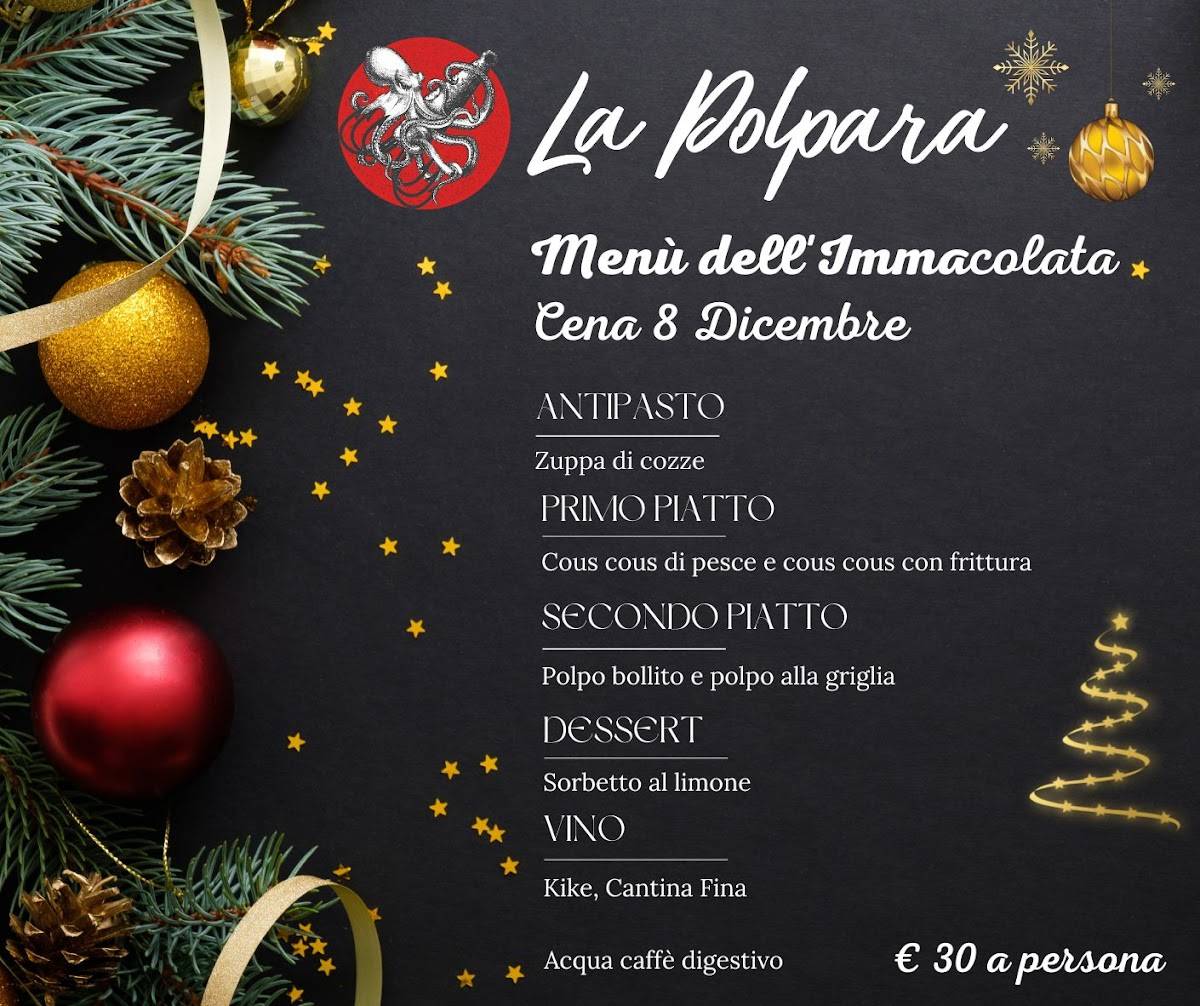 Menu di Ristorante La Polpara 