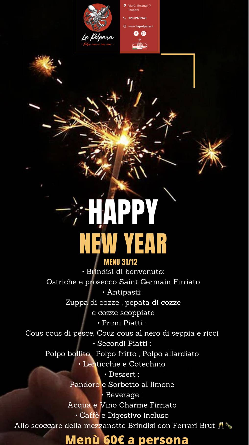 Menu di Ristorante La Polpara 